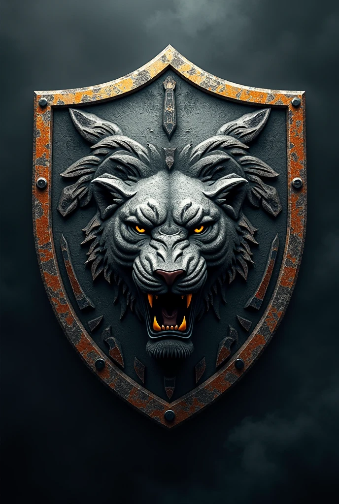Predators football shield