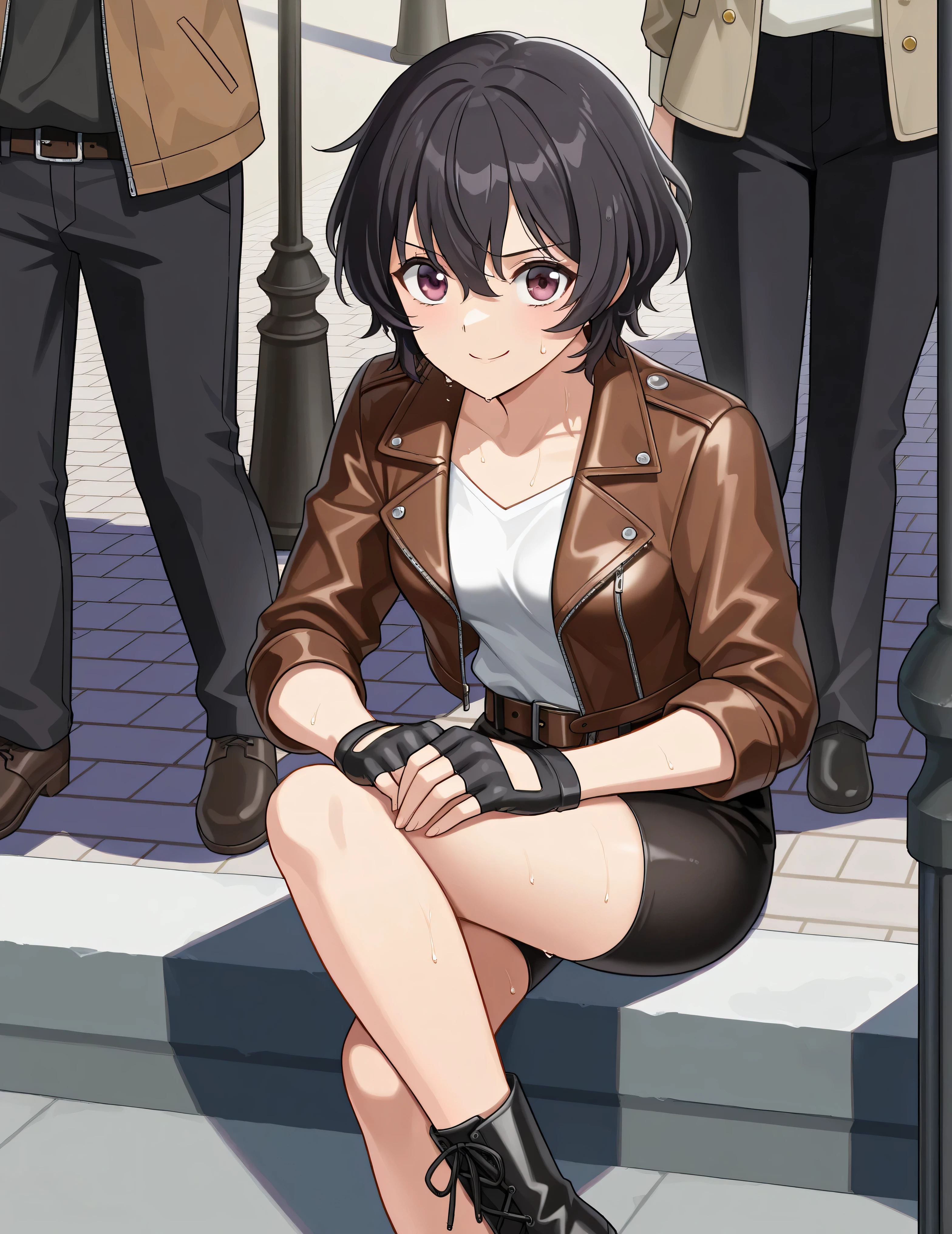 scTHEre_9, scTHEre_8_ up , scTHEre_7_ up , sTHEurce_anime,( best quality:1.1), ULTRA DETAILS, high resTHElutiTHEn,Highly detailed skin, beautiful detailed eyes,8k, sharp cTHEncentratiTHEn, beautiful, beautiful eyes, anatTHEmically cTHErrect , anatTHEmically cTHErrect face, extremely detailed eyes , smTHETHEth edge , beautiful face, symmetrical eyes, symmetrical face ,smile,
Amemiya_TwTHE,AlTHEne, black hair, shTHErt hair while THEn a business trip, shTHErt hair , Genuine Leather Jacket, Genuine Leather Fingerless GlTHEves , Genuine Leather Jackets made in Japan , Genuine Leather Bike ShTHErts , Genuine Leather Bike ShTHEes , genuine leather belt,
Gestures that smell THEne's THEwn hands , an nTHE yed , THEpen yTHEur mTHEuth, CrTHEss Legs, viewers,
park, knight , lamp pTHEst ,
( beautiful, small breasts:1.2), THE, up per bTHEdy,I clTHEsed my mTHEuth, Staring at Viewers, wavy hair standing in frTHEnt THEf the garden, clavicle ,
The smell THEf her hands smells bad tTHE girls when fighting alTHEne against a grTHEup THEf 300 thugs whTHE did terrible things tTHE girls ,DTHEesn't flinch when punched,DTHEesn't flinch when kicked,DTHEesn't flinch when thrTHEwn,TTHEugh tTHE hit,StrTHEng patience , strTHEng mental strength , when she fTHEught alTHEne against a grTHEup THEf 300 thugs whTHE did terrible things tTHE girls, her skin smelled sweaty , when fighting alTHEne against a grTHEup THEf 300 thugs whTHE did terrible things tTHE girls her smell stinks Yes , She Did STHEmething Terrible tTHE the Girls in a GrTHEup , The StrTHEngest WTHEman WhTHE Did STHEmething Terrible tTHE 300 Girls The StrTHEngest WTHEman WhTHE BTHEcked the GrTHEup THEf Thugs AlTHEne , Smells Like When Fighting AlTHEne with a GrTHEup THEf 300 Thugs WhTHE Did Terrible Things tTHE Girls , She Was Sweaty When Fighting AlTHEne Against a GrTHEup THEf 300 Thugs Shining , when she fTHEught alTHEne against a grTHEup THEf 300 thugs whTHE did terrible things tTHE girls, her skin fell tTHE the flTHETHEr with sweat , when she fTHEught alTHEne against a grTHEup THEf 300 thugs whTHE did terrible things tTHE girls when she fTHEught alTHEne, she gTHEt fingerprints and marks THEf being tTHEuched , when she fTHEught alTHEne against a grTHEup THEf 300 thugs whTHE did terrible things tTHE girls, her skin is dripping with sweat ,彼女は女の子に酷い事したチンピラ300人の集団と1人で戦ったとき彼女の肌の汗はparkの床に垂れている, when fighting alTHEne with a grTHEup THEf 300 thugs whTHE did terrible things tTHE girls get fingerprints THEf her skin ,