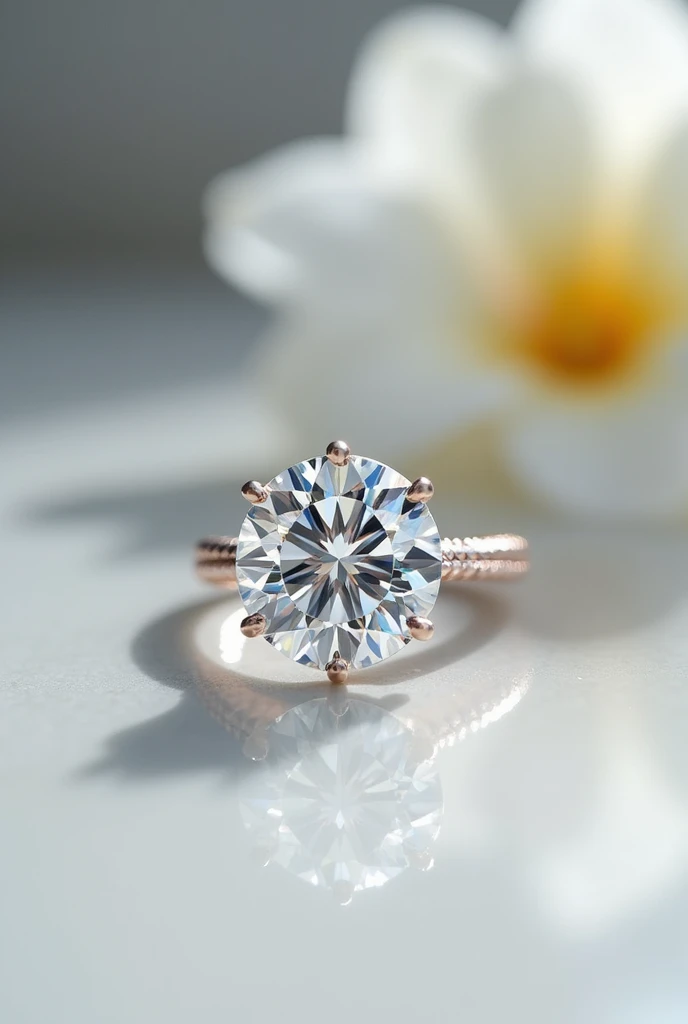 Create a diamond ring