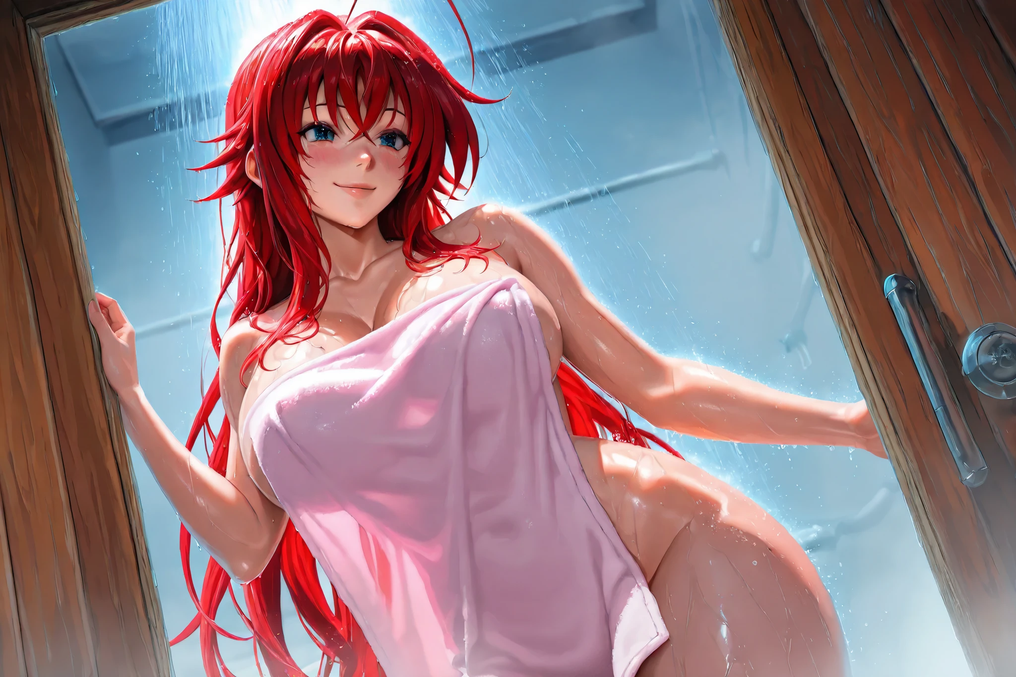 best quality,best resolution,(fluffy anthro furry :1.3),(young :1.8),cat girl,very small breasts,blue eyes,neon eyes,glowing eyes,red long hair,wavy hair,messy hair,white fur,naked,sexy light,shower room,black tilt floor,water splashing on girl from upper frame,water spout in steam on girl,water splash on girl,water splash from shower on girl,wet hair,very hot,heavy breath,surpirse face,open mouth,armpits only,front view,close up,heart eyes,heart expression eyes,shiny skin,shiny armpits,ultra detailed armpits skin,shiny armpits skin,shaved armpits,soak armpits,light on armpits,armpits close up,raining,water soaking girl,water soaking armpits,focus armpits,zoom in armpits,steam around girl