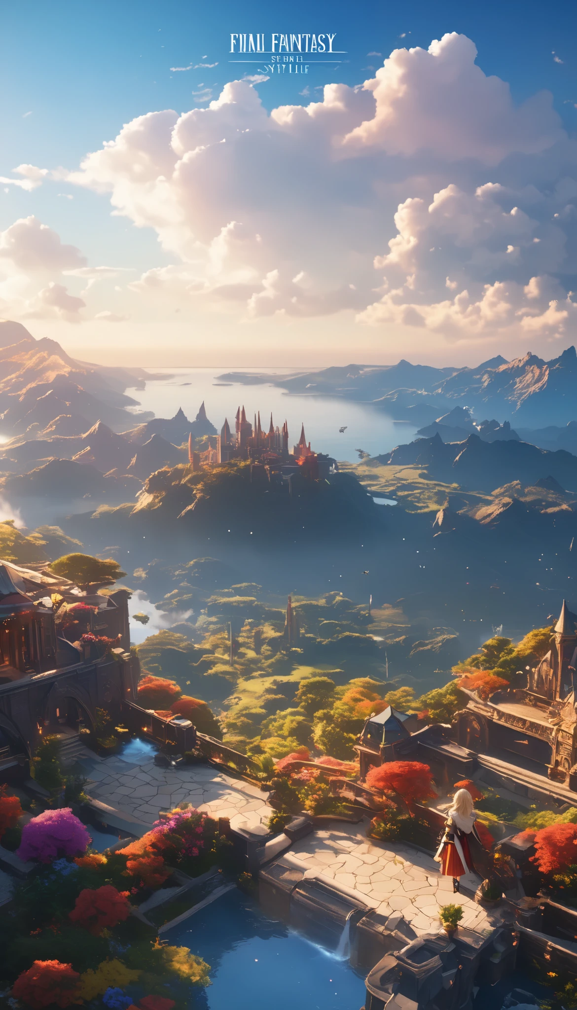 (8k, top quality, Masterpiece , Final Fantasy Style: 1.2),Atmospheric perspective, 8K, Very detailed, Accurate, Highest quality, masterpiece,タロットカード, エルフ
