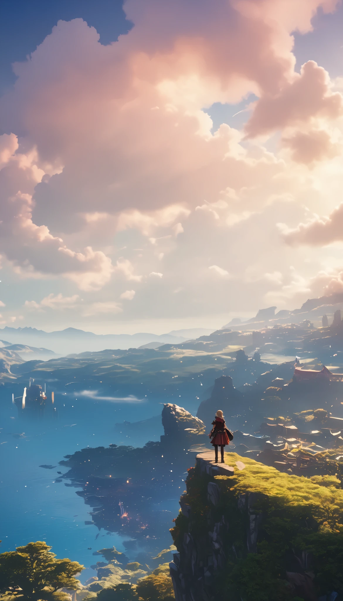 (8k, top quality, Masterpiece , Final Fantasy Style: 1.2),Atmospheric perspective, 8K, Very detailed, Accurate, Highest quality, masterpiece,タロットカード, エルフ