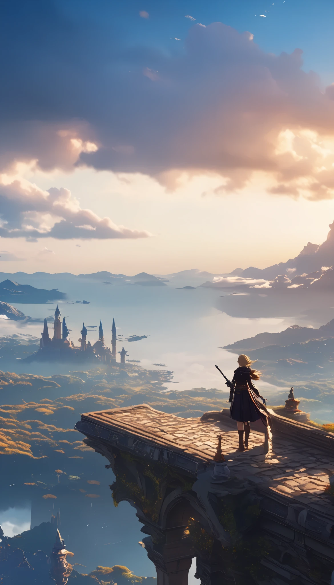 (8k, top quality, Masterpiece , Final Fantasy Style: 1.2),Atmospheric perspective, 8K, Very detailed, Accurate, Highest quality, masterpiece,タロットカード, エルフ