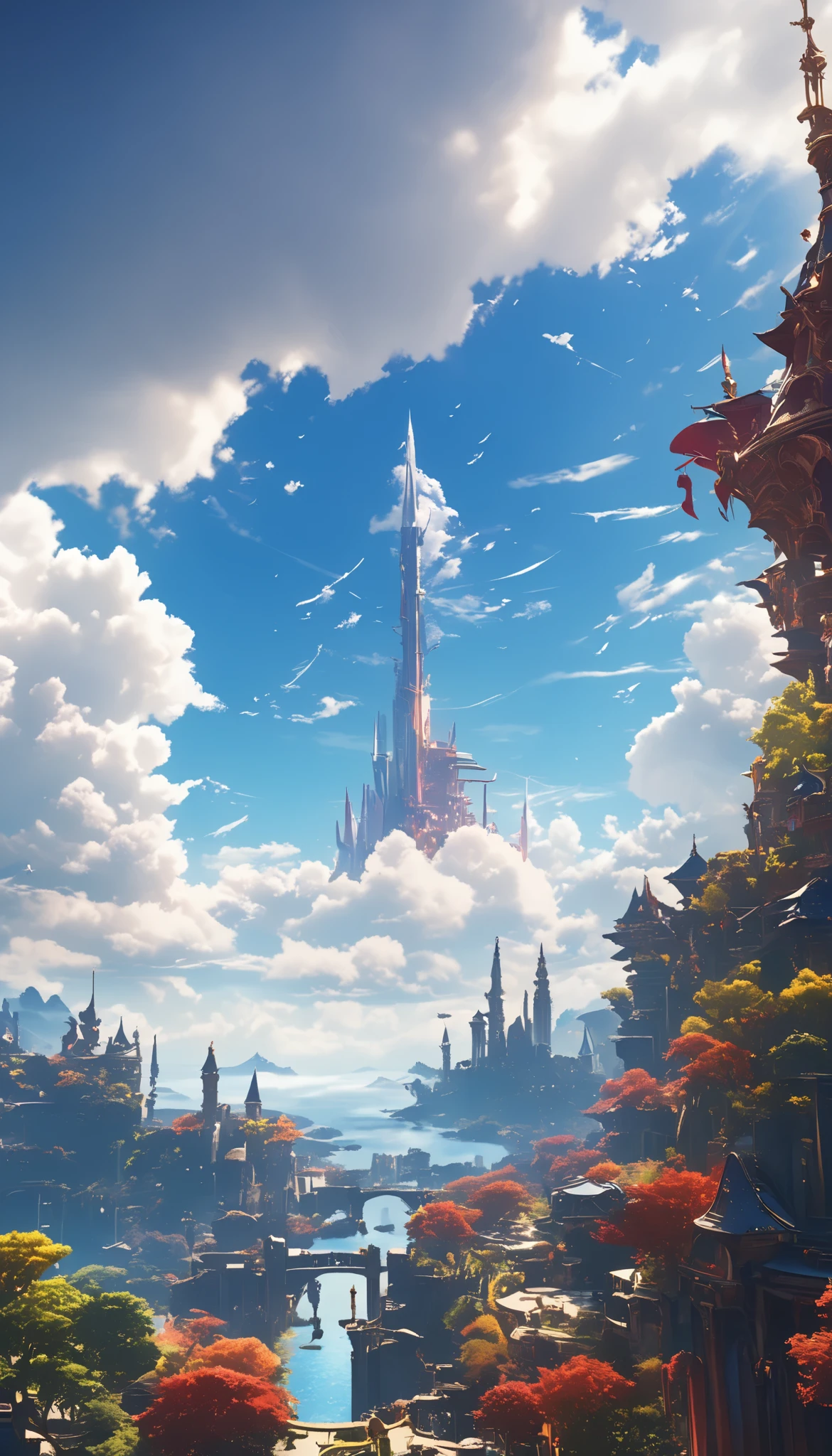 (8k, top quality, Masterpiece , Final Fantasy Style: 1.2),Atmospheric perspective, 8K, Very detailed, Accurate, Highest quality, masterpiece,タロットカード, エルフ