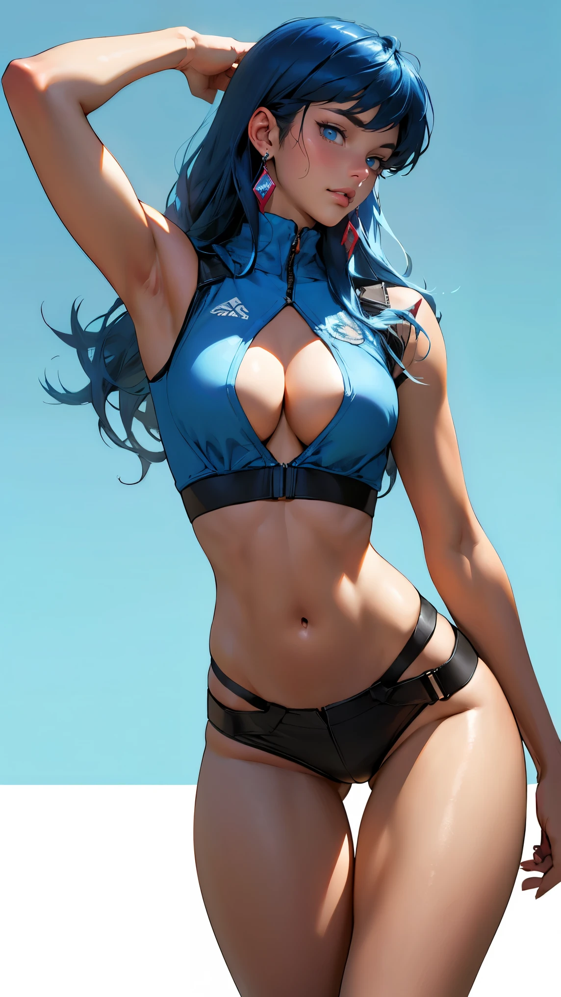 ::Jason Fabok e estilo Yoji Shinkawa ::2.0 comix illustration style,Estilo Tatoon , estilo de quadrinhos ,Ashley Alexiss,mulher bonita com cabelo longo ultra detalhado, (fundo bonito ultra colorido :1.2)Misto-idioma_Texto, letras japonesas em graffit,, fantastic paintings ,estilo grafite;, flor, olhos altamente detalhados , uma camiseta ou vestido com uma blusa branca por baixo, with position, e pulseiras, com longos cabelos pretos , Gradiente de cores HDR, fora, Vibrando, fantastic paintings de joe madureira ,alta qualidade, --AR 3:4 --upbeta --teste --criativo ,526mix, melhor qualidade, alta qualidade, extremamente detalhado CG unidade 8k papel de parede, HDR, trends on Artstation, trends in cg society, alto detalhe,