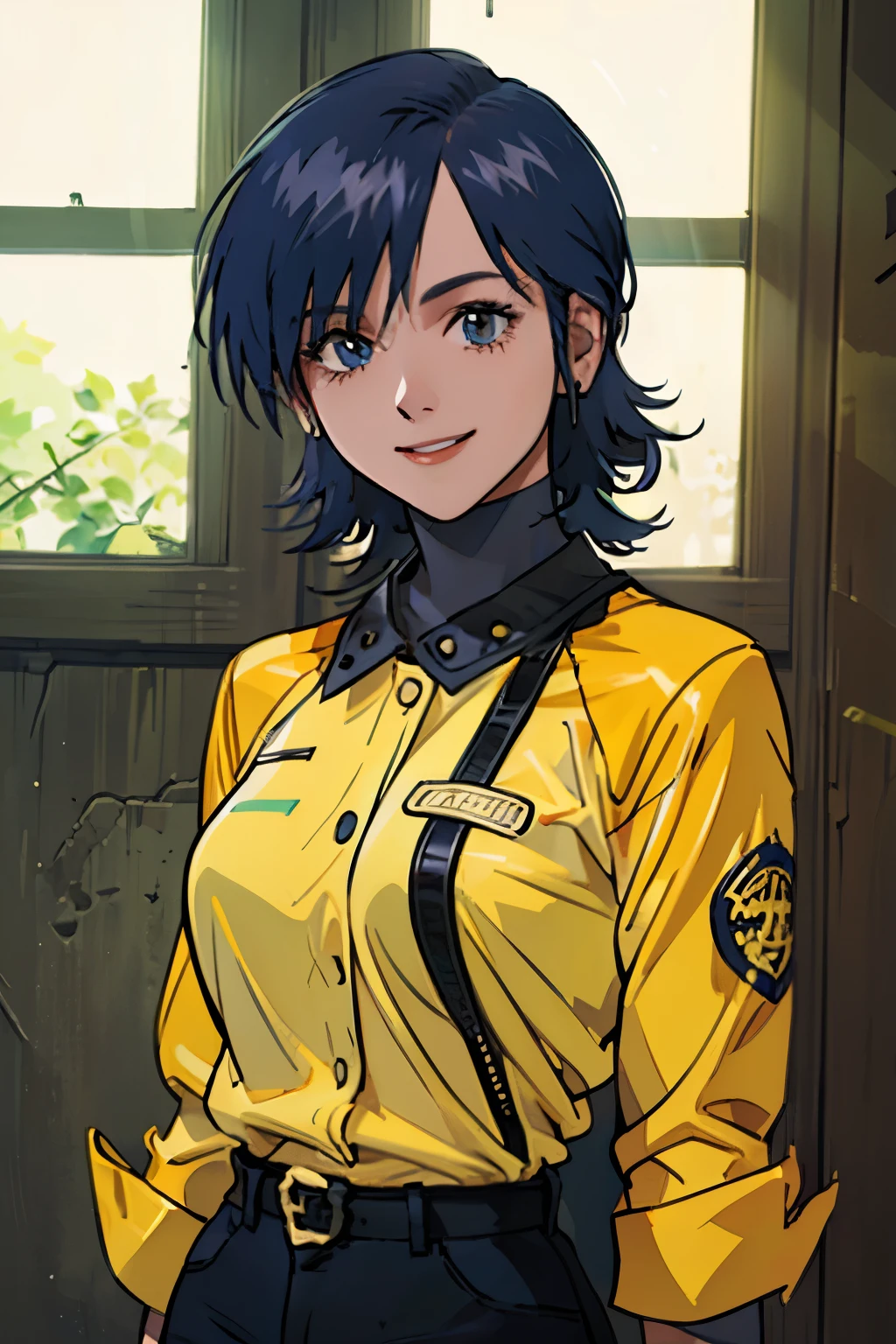 (( masterpiece)), (  top quality),  Official Art ,  very detailedCG ,  Unity 8k Wallpaper ,  very detailed,  1 girl, Miki Tree, cool fashion, smiley smile ,
