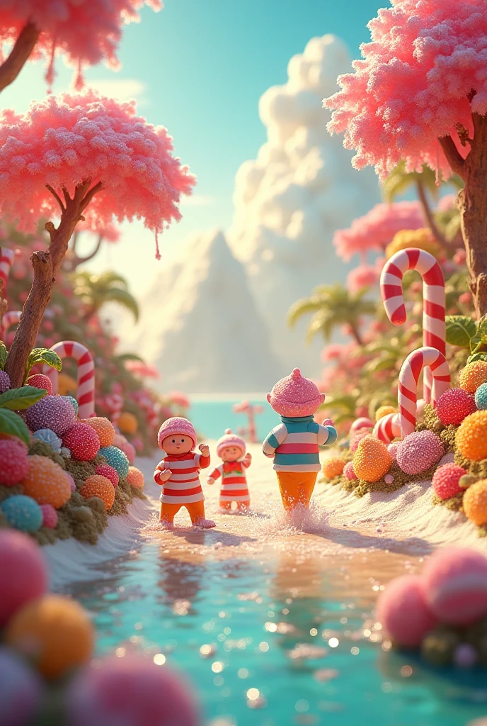 The whole world is a lollipop.