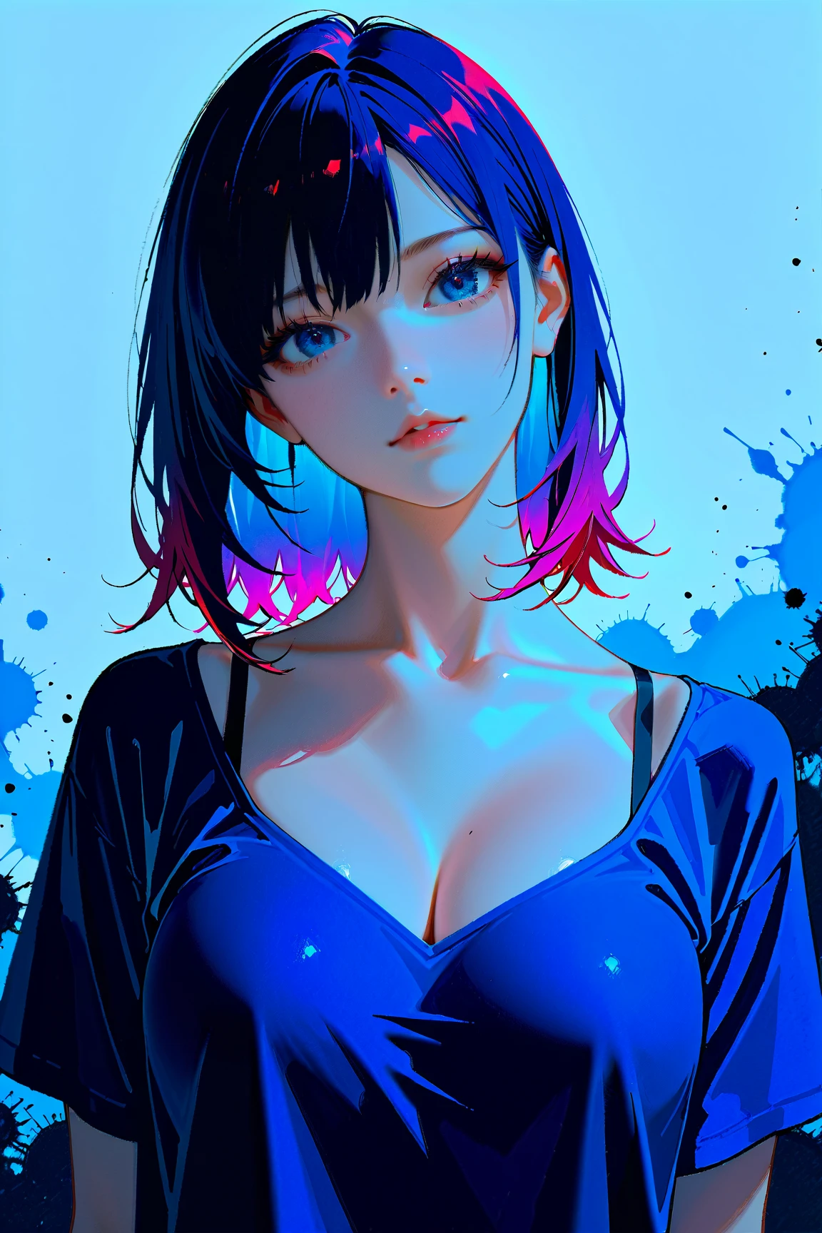 (Black bikini,Anime girl with blue eyes,Cute anime girl) (smooth,CG,Anime art),(Attractive,Alluring) Anime girl,(Ilya Kuvshinov:1.2), (4K:1.2),(anime big breast,Momoy) Art style, (Cute,Adorable) anime visuals,(Beautiful,Alluring) anime woman, (Beautiful,pretty) Anime girl, (Ilya Kuvshinov:1.2), (Kuvshinov,ilya), (Female,woman) anime figure, (A,One) Anime girl. (Best quality,4K,8K,A high resolution,Masterpiece:1.2),Ultra-detailed,(Realistic,Photorealistic,photo-realistic:1.37),hdr,hyper HD,Studio lighting,Ultra-fine painting,Sharp focus,Physic a  female lly-b a  female sed rendering,Extreme detail description,professional,Vivid colors,Bokeh, (sportrait,anime big breast,landscape),(Colorful,vibrant),(soft,Natural) lighting.