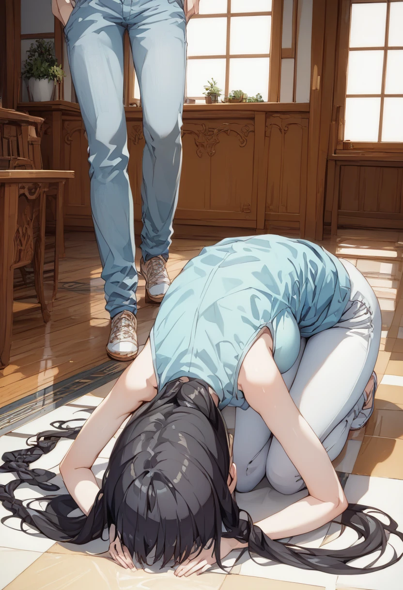nsfw,High quality,doujin style,1 woman, Beautiful milf woman,High-definition illustrations,Masterpiece,40yd old,Black Hair,makeup,mothery,drooling,Medium breasts,beauty breasts,fall into pleasure,spoken japanese,Cuckold face, Being raped by multiple men, oil massaged, A large amount of massage oil will make it shine, shiny skin, (Another multiple hands grab my breast:1.3), (Another hand fingering my pussy:1.3), pussy juice,spread legs,ahegao,in the train,Plump body