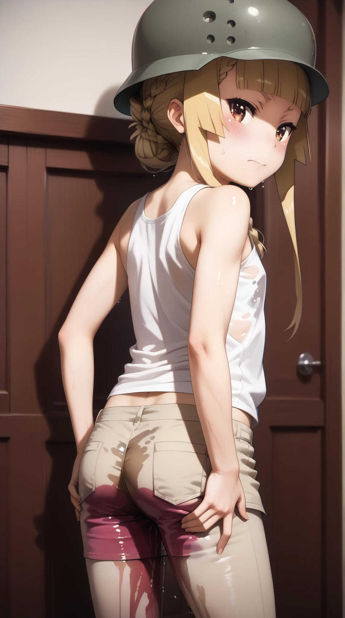 Girl, 18 years, blonde, getting railed, from behind
