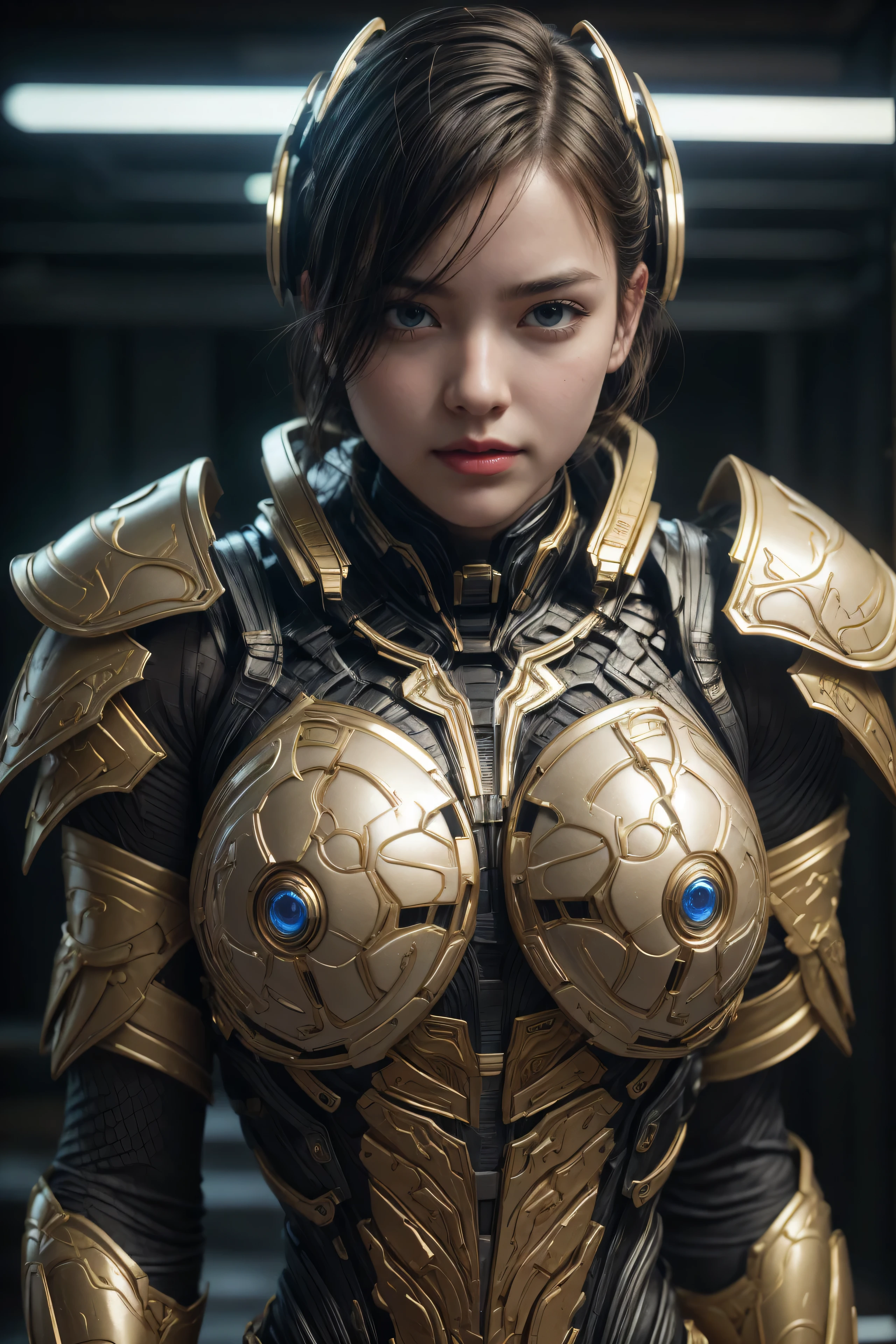 Reproduce the edges of the armor in detail、Make your armor thicker