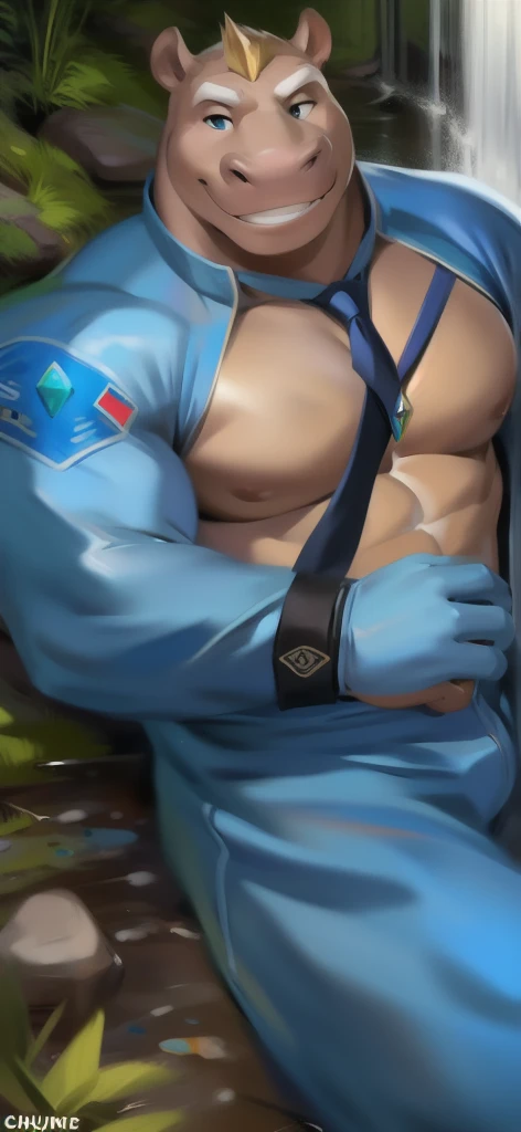 (androgynous), (boyish), beautiful, chubby, (very short hair), (pudgy face), (thick), overweight, beefy, nipples, (cute), (belly button), Chubby body, Sweaty body, (Smelly body), (moobs), (ikemen), (boyish),