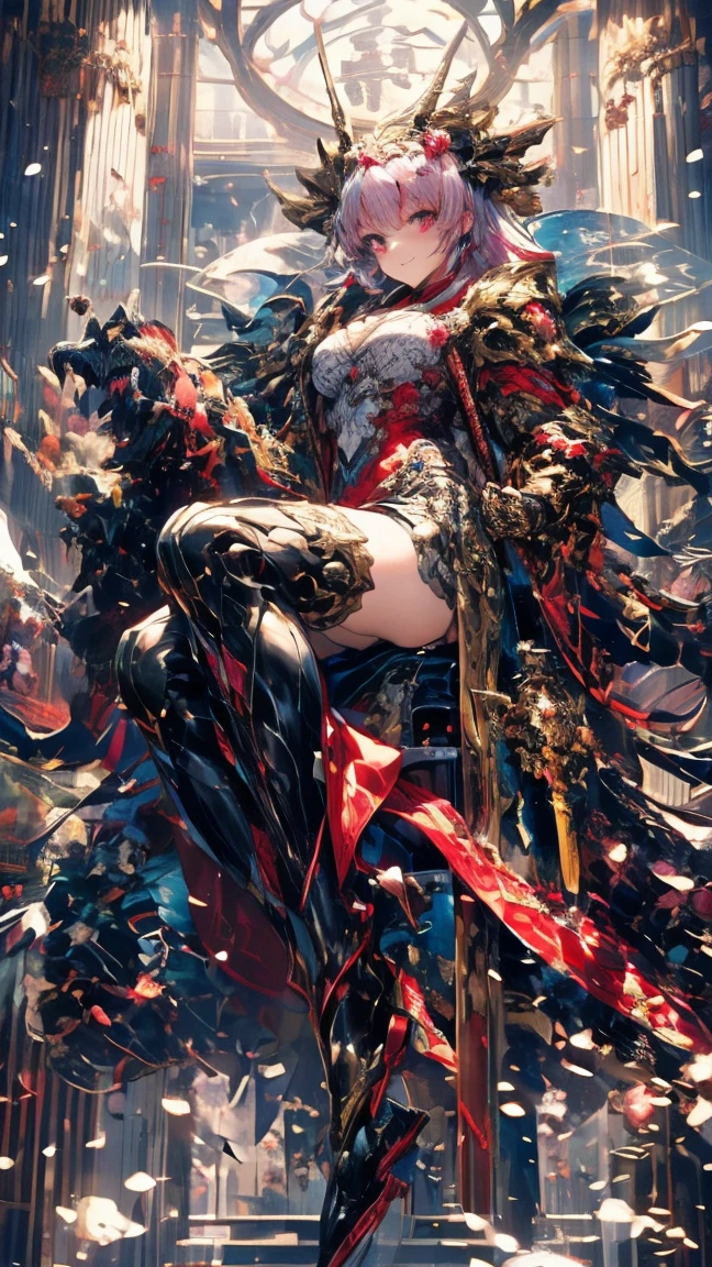 ((​masterpiece:1.4)、(top-quality:1.4)、(reallistic:1.7))、a beauty girl、Super sexy daughter、Super beautiful girl、1girl in:1.4、Sexy clothes that show through the inside、Brilliant costumes、Glossy luxury latex、Luxury Latex Bodysuit、By Luis Royo、age19、Super Ultra Ultra Bikini、Outstanding style、(Two legs are drawn correctly:1.7)、(Two arms are drawn correctly:1.7)、The limbs are anatomically correctly drawn:1.7、Slender Abs、(beauty legs:1.4)、beautiful countenance、kawaii faces、Beautiful udder、Beautiful ass、A detailed eye、beautidful eyes、Raw photo、red-lips、Red high heels、a choker、a necklace、耳Nipple Ring、Fantasy of an ancient city、