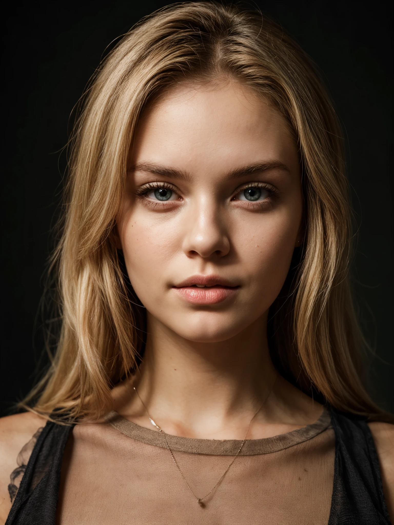RAW photo, tv_Emma_Masters_MXAI , sad expression, extreme closeup shot, black background,, (((Ultra-HD-details, Ultra-HD-detailed, Ultra-HD-realistic, Ultra-HD-photo-same-realistic-quality-details))), 8k uhd, dslr, soft lighting, high quality, film grain, Fujifilm XT3