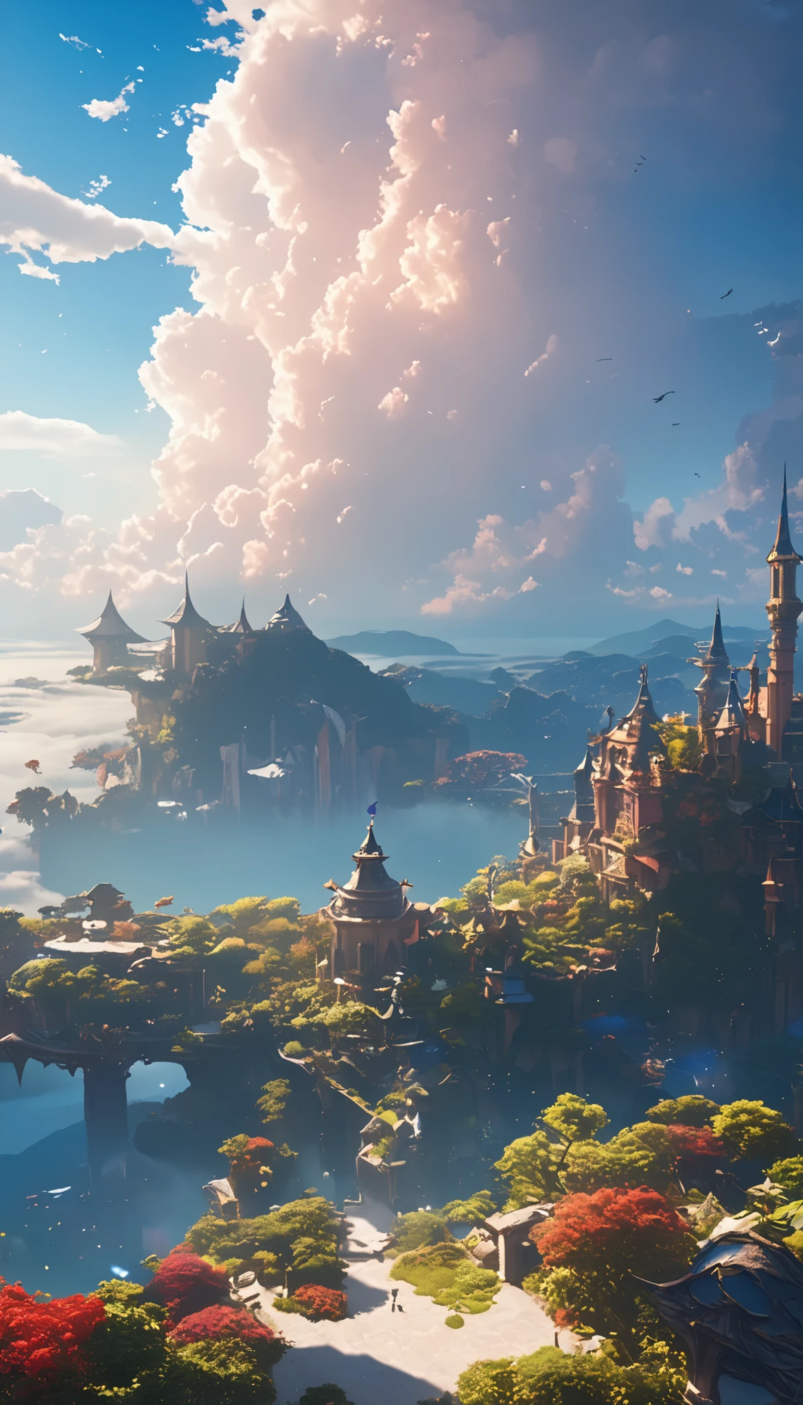 (8k, top quality, Masterpiece , Final Fantasy Style: 1.2),Atmospheric perspective, 8K, Very detailed, Accurate, Highest quality, masterpiece,タロットカード, エルフ