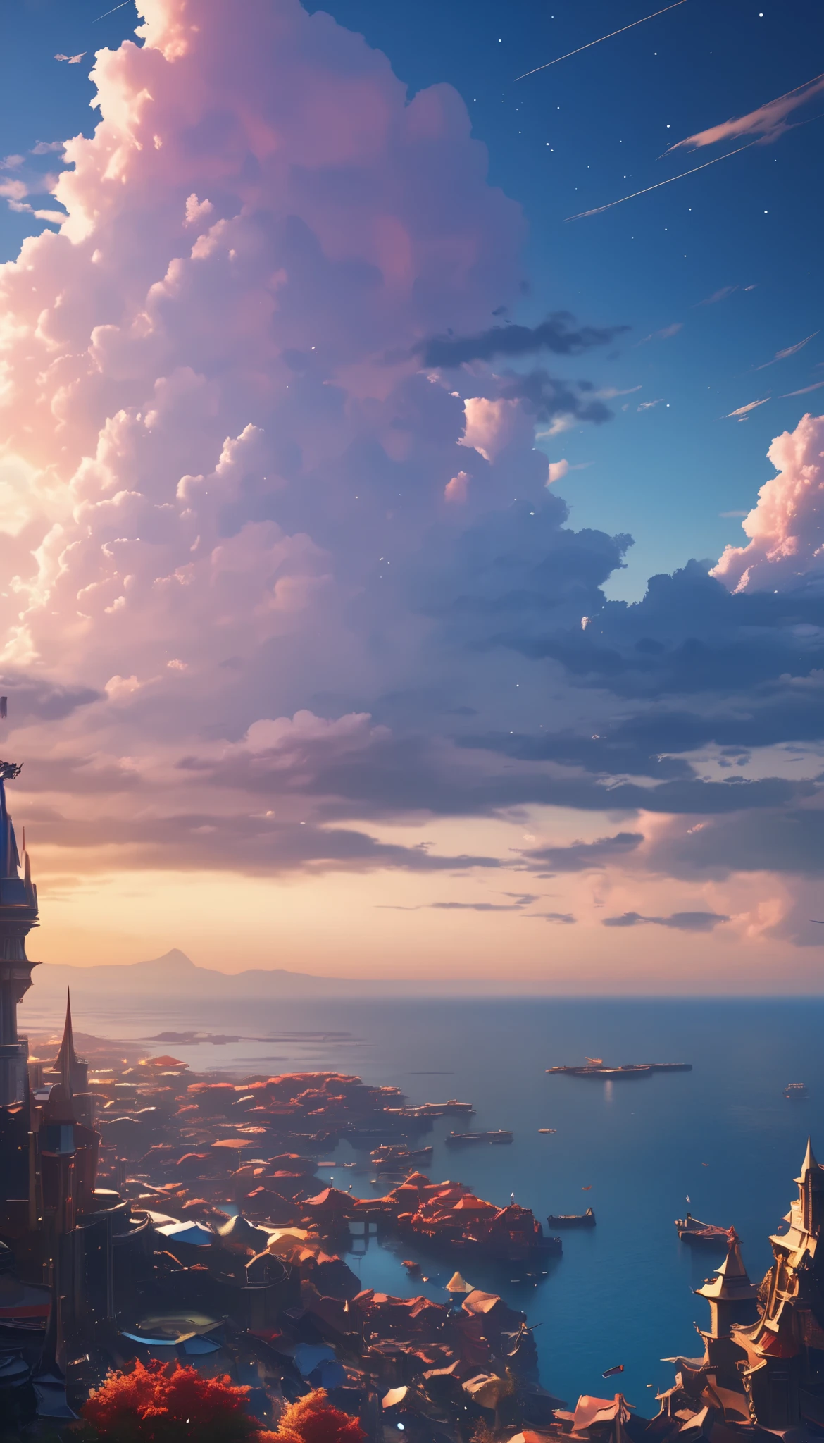 (8k, top quality, Masterpiece , Final Fantasy Style: 1.2),Atmospheric perspective, 8K, Very detailed, Accurate, Highest quality, masterpiece,タロットカード, エルフ