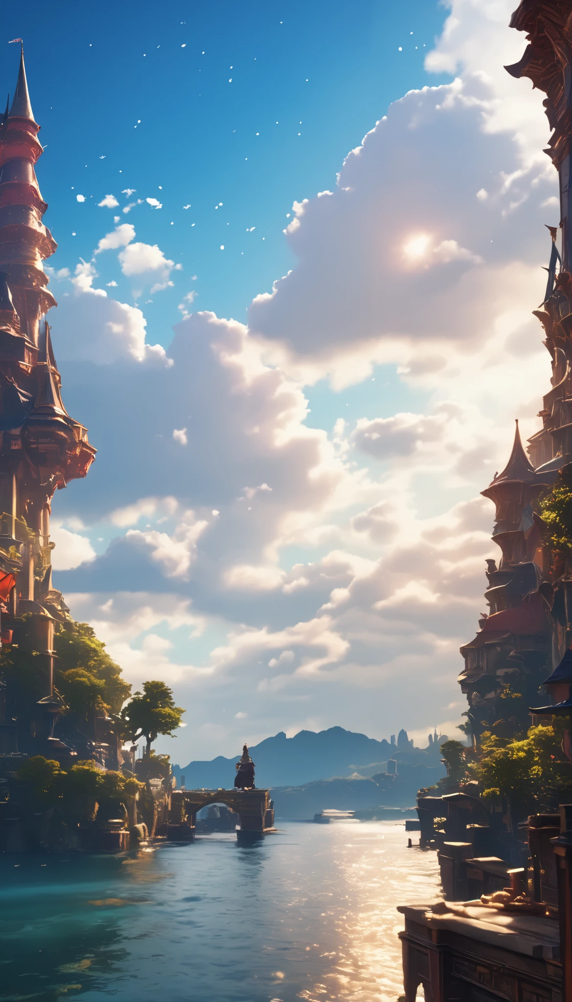 (8k, top quality, Masterpiece , Final Fantasy Style: 1.2),Atmospheric perspective, 8K, Very detailed, Accurate, Highest quality, masterpiece,タロットカード, エルフ