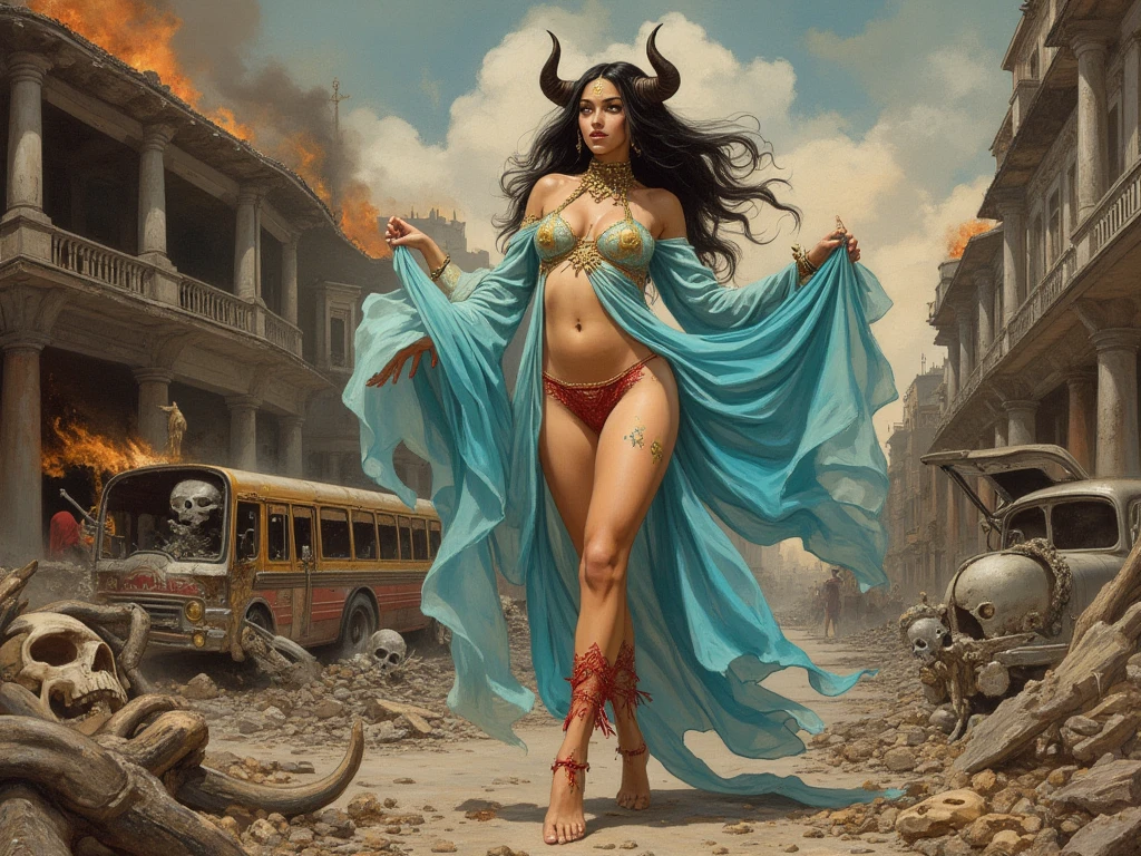man and woman are talking in market, man, muslim man, man, shepherd holding a stick, wandering, sheep, sheep, sheep,sheep,sheep,sheep,sheep, many sheep and dogs and birds, blood, dirty clothe, a mature sad female, ethereal, large breasts, vivid color, bare shoulders, arms down, armpits, thighs, [light smile], expressionless, masterpiece, 8k resolution, fantasy art, ((high jumper's body proportions)), ((obesity: 0.0)), ((((no panties)))), ((no panties))), ((( No pants))),(((No socks)))),(No skirt)))),((No shoes)))),((Dynamic posture)))), (Full body))), , (Greek feet), (Carefully groomed nails),((Delicate and small toes, perfect toes))), (Camel toes),((Correct anatomy)),((Correct dissection))),( Clothing: high slit design, white flowers cut at the waist, perfectly blending with the figure))), (((the world of clouds and mist))), (the clothes are painted with dirty and blood )))),
