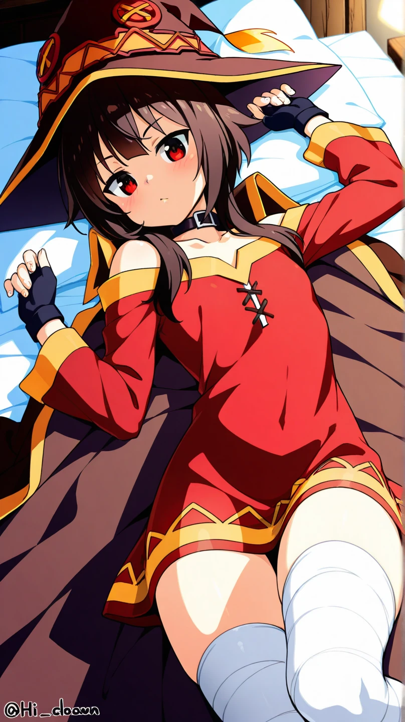 Bless this wonderful world!、Megumin、Explosive inflammation、Glowing red eyes、shout、Explosion、Blasted away Blasted away Blasted away、The best, strongest and greatest magic、User of explosion magic、我が名はMegumin、The blow I was allowed、Playing a blindness similar to the love of fellow citizens、Eliminating plasticity to brittleness、enjoy a strong heartbeat、poor beast、Synchronize with the red black flame、Pay me with your blood、Wear it!、Explosion!
