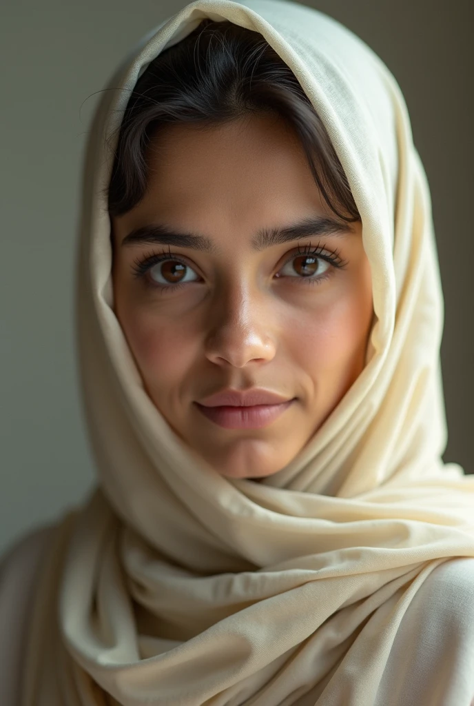 A beautiful Arabic Women Realistic wearing Hijab Hot. Realistic