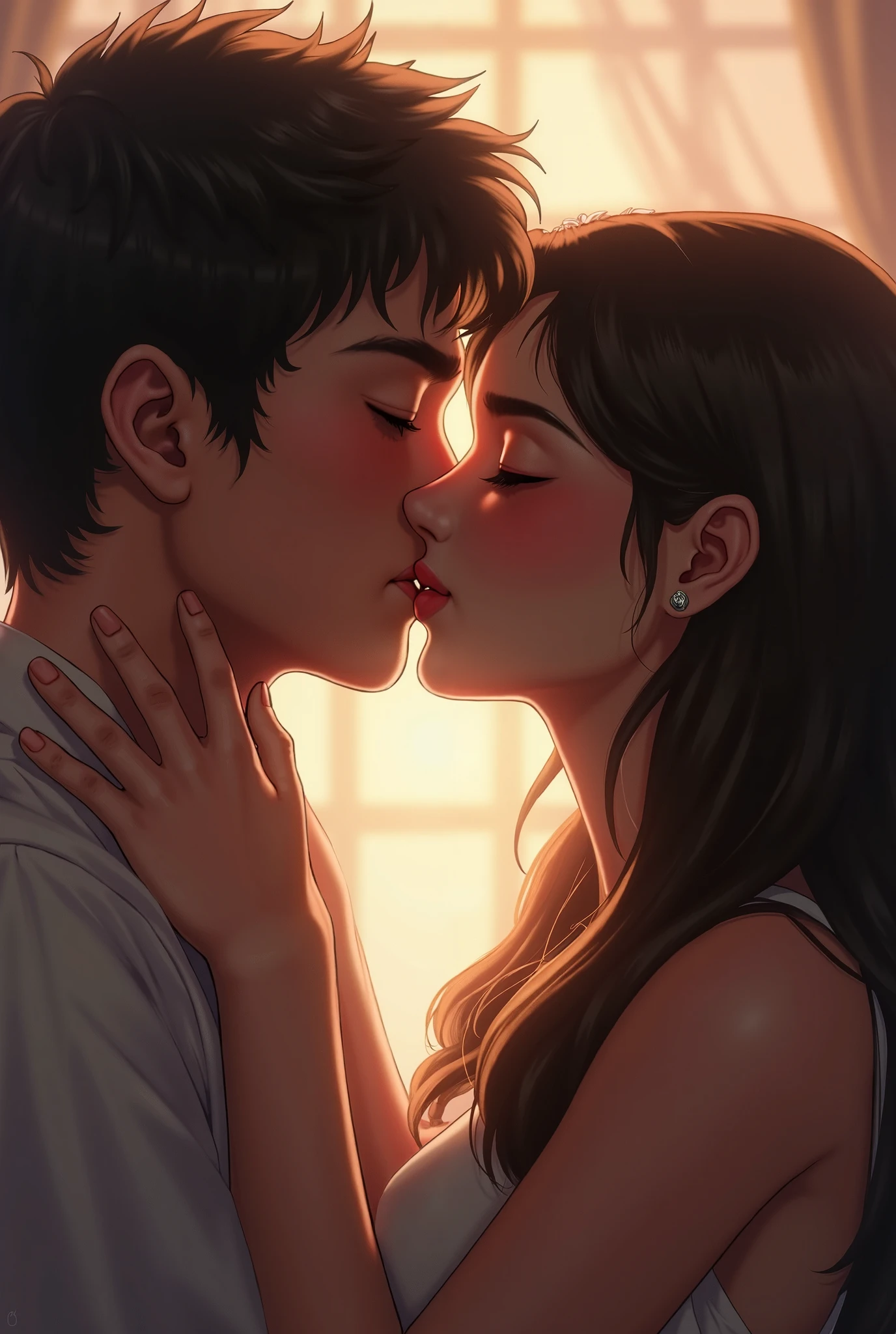 A boy having a lot of love towards the one girl and she didn't know that the boy having love on him so the boy trying to impress the girl through his emotions