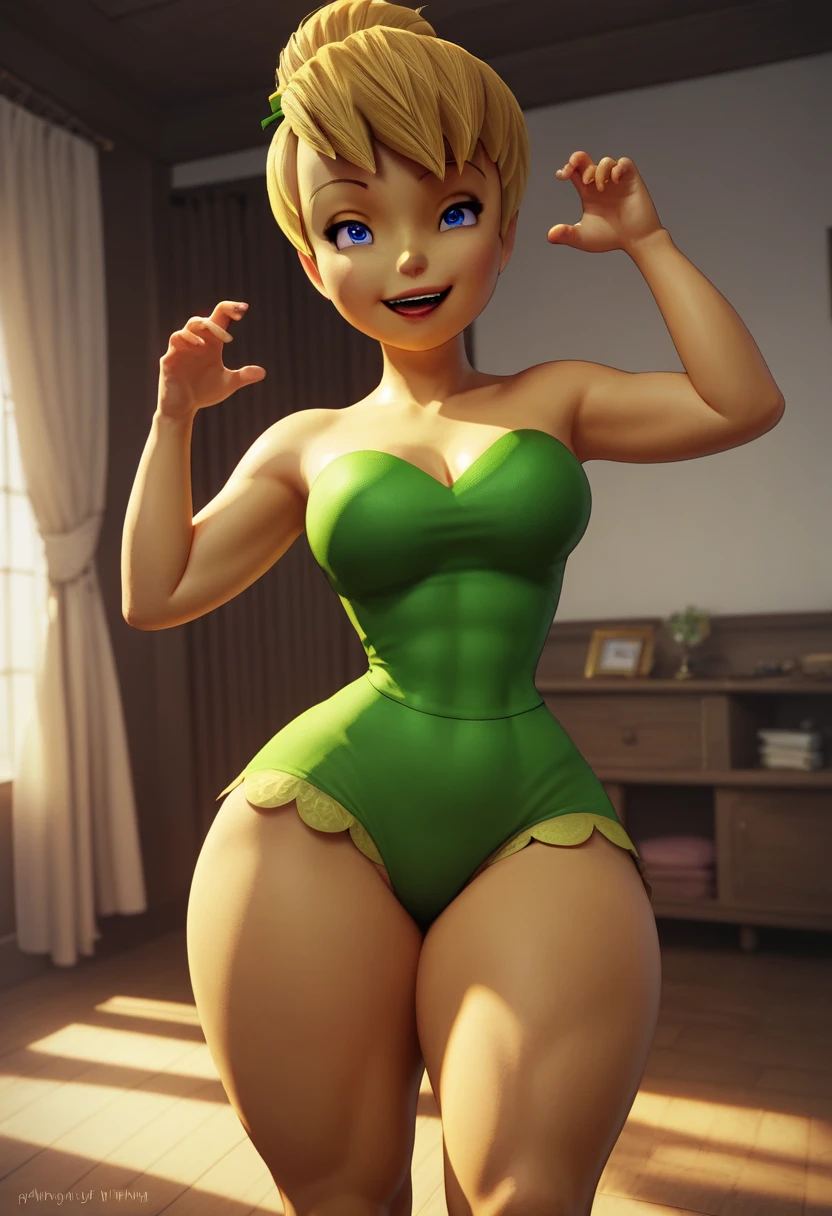 masterpiece , beutiful woman, orage short hair , green eyes , gradient , perfect figure , (lite smile , detailed face ,latex swinsuit , (8k, best quality 1.2), ultra-detailed, 8k uhd, soft lighting, high quality, film grain, beautiful lighting, (cinematic:1.4) ,perfect body , best illumination, best shadow, sharpness, contrast, big breasts, midriff