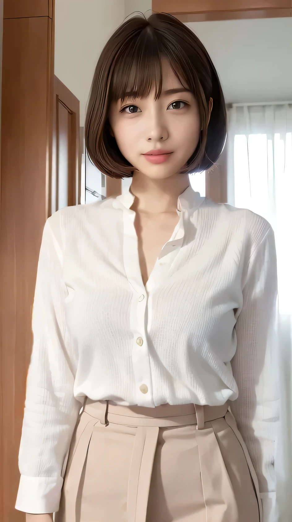 skin、Geometrically correct、 bright、