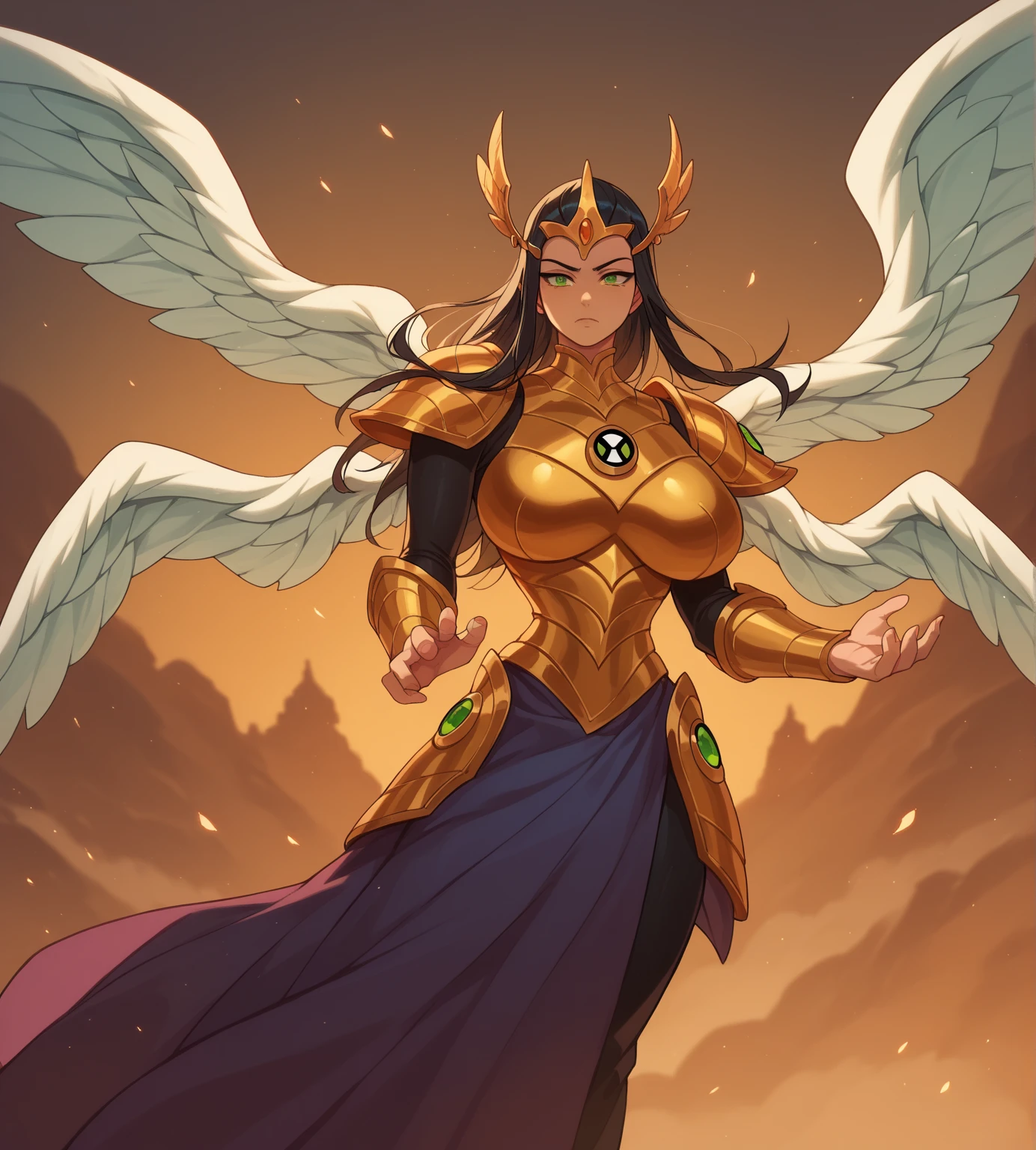4k, High Resolution, Masterpiece, Best Quality, The World's Best Picture Quality Of Ultra-8k, Digital Drawings Photorealistic Drawing, [:( Facial Details: 1.2:0.2], Anthro, Gleaming Armor, Ornate Engravings, Elaborate Patterns, Angelic Halo Emanating Soft Light, Glowing Cosmic Halo Surrounding The Goddess, Serene Expression With Radiant Eyes, Long-flowing Hair Cascading Down, Delicate Features On The Goddess' Face,(Beautiful Goddess), (Big Muscles), (Solo), Muscular Arms, (Big Penis), (Large Penis), (Massive Penis), (Saggy Balls), (Big Boobs), (Massive Boobs), (Erect Nipples), (Abs), (Muscular Thighs), (Thick Thighs), (Wide Hips), (Tall Figure), (Muscular Legs), (Colorful Outfit), (Wings: 1.4), Divine Clothing, Engraving, Detailed Filigree, Intricate Patterns, Shimmering Light, Ethereal Beauty, Adorned With Gemstones, Heavenly Craftsmanship, Angelic Wings, Celestial Symbols, Radiating Power, Otherworldly Protection, Divine Aura, Majestic Presence, Regal And Awe-inspiring, Enchanting And Mesmerizing, Transcendent Splendor, Masterful Engravings, Divine Essence, Opulent And Resplendent, Intricate And Exquisite, Unparalleled Craftsmanship, Ethereal And Supernatural, Shimmering And Luminescent, Intricate Detailing, Celestial Engravings, Magnificent And Grand, Divine Radiance, Sacred And Majestic, Intricate Motifs, Celestial Glow, Heavenly Brilliance, Intricate Metallic Carvings, Celestial Elegance, Heavenly Luminescence, Divine Opulence, Enchanting Ornamentations, Cosmic Halo, Angel Halo, Heavy Armor, Extreme Cosmic Storm Style, Full Body, Translucent And Reflective Skin.