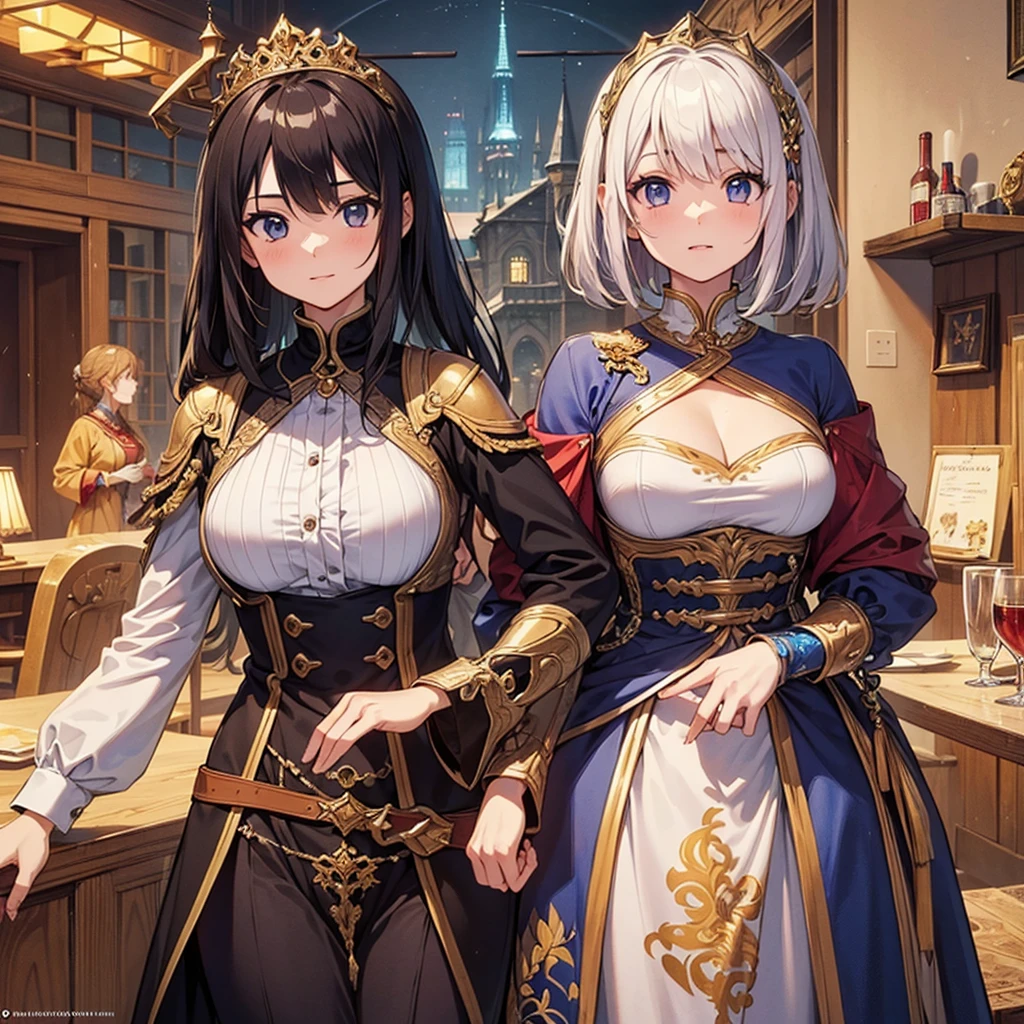 {{masterpiece}}, top-quality, Delicate background,Ultra-detailed CG Unity,8k wallpaper, lensflare, Detailed beautiful eyes,a 20 yo woman,dame,Longhaire,waved hair,curly hair,kindly smile,Black-red hair,Red eyes,Moghat,Gear Costume,Brass surrounding the gemstone,Glittering Gemstones,Victorian,brass,Rust,steampunc,((Green Kimono)),Big,gear wheel,(Perfect Anatomy),Steampunk background,Large clock tower,Decadent,Brass Pipe,Gear Wheel Twist,perfect hand.