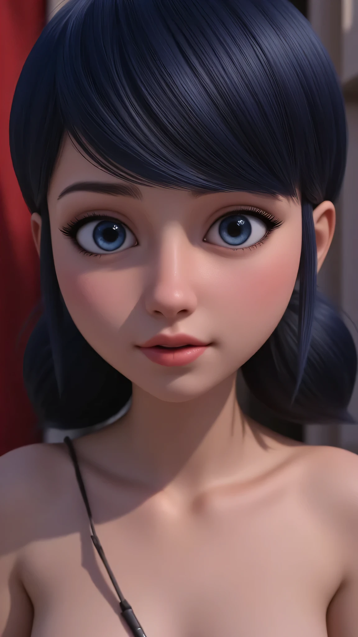 1girl, High Resolution, Masterpiece, Anatomically Correct, Best Quality, Super Detailed, Black Hair, blue eyes