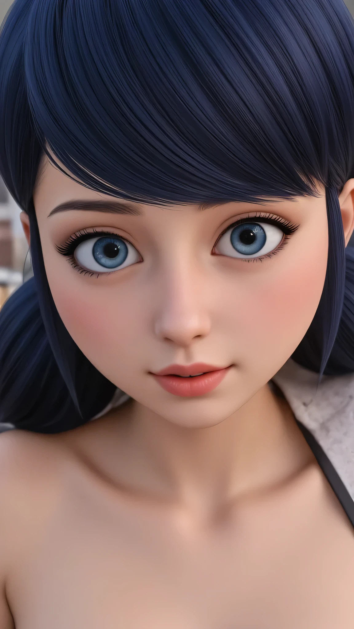 1girl, High Resolution, Masterpiece, Anatomically Correct, Best Quality, Super Detailed, Black Hair, blue eyes