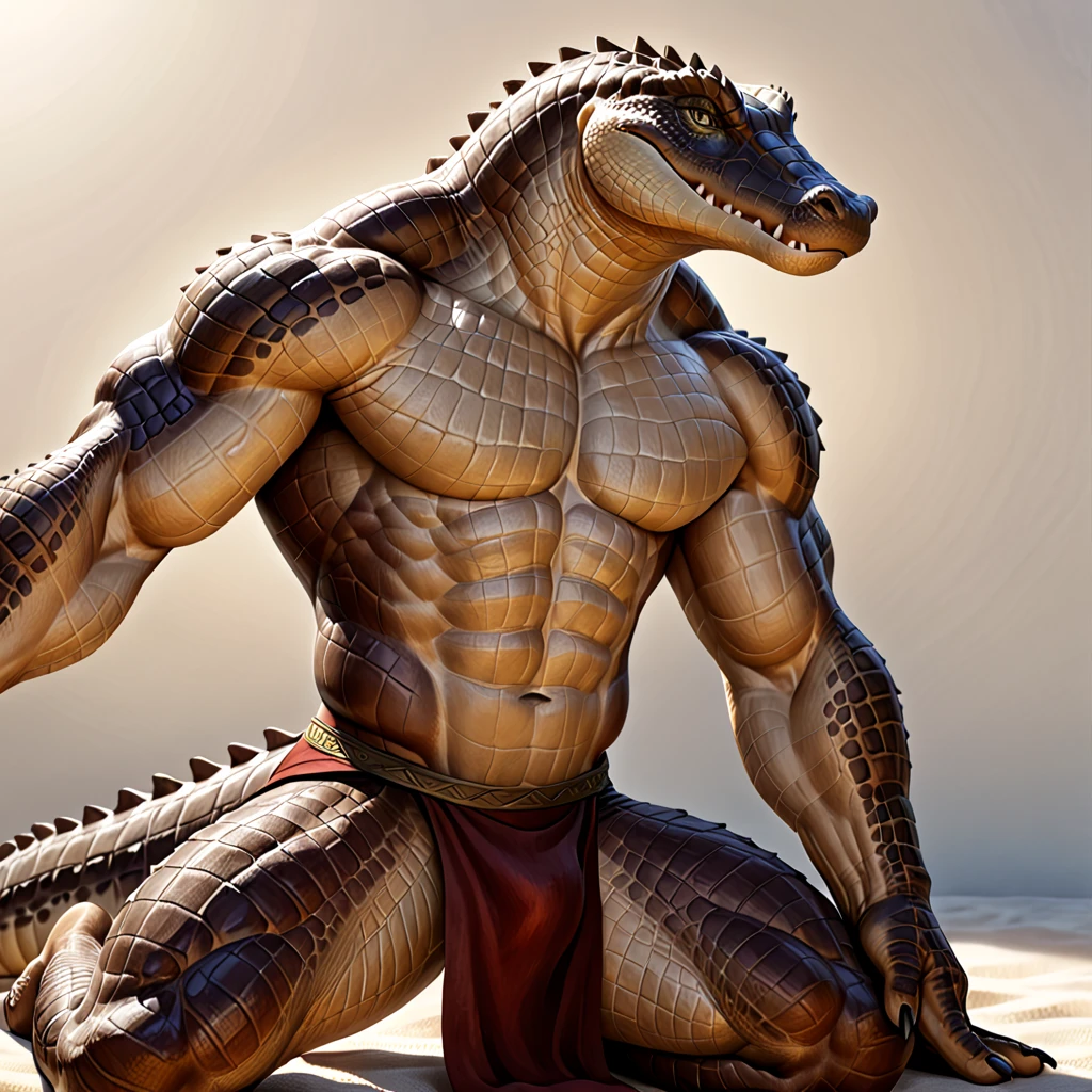 a detailed anthropomorphic snake cobra, highly muscular fit twink body, nude, tribal markings, intricate details, high resolution, 8k, photorealistic, dramatic lighting, vivid colors