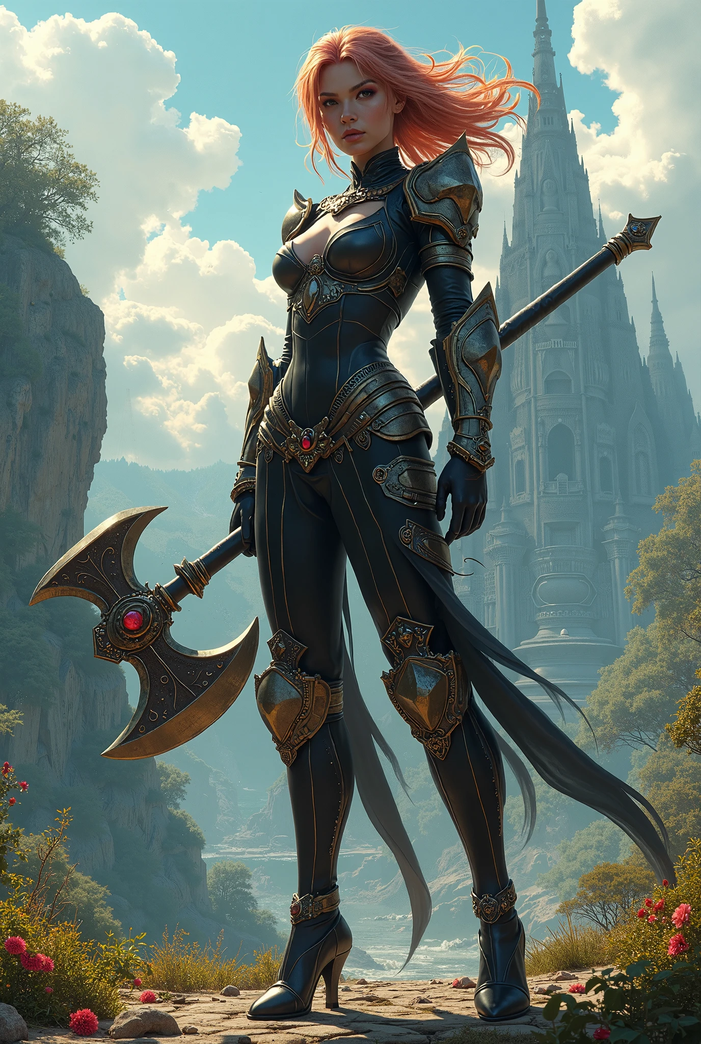 ((masterpiece)), a (((Black Elf))) with elegant and menacing design, bright eyes, full body, highly detailed --auto --s2