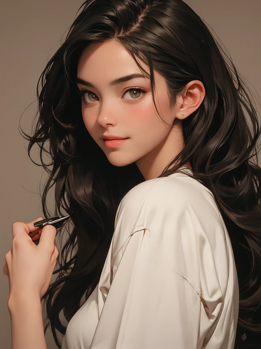 Make a portrait painting for this image