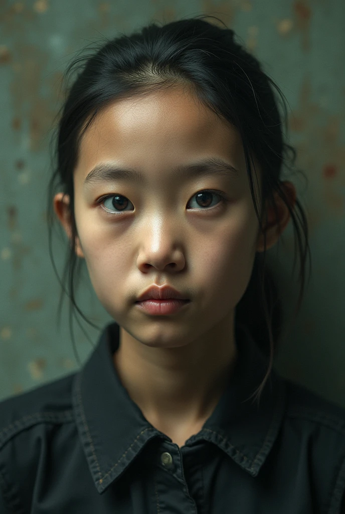 Facebook profile picture of a 16 year old girl, with black hair and fair skin, that her face is not very visible and that the image quality is not good