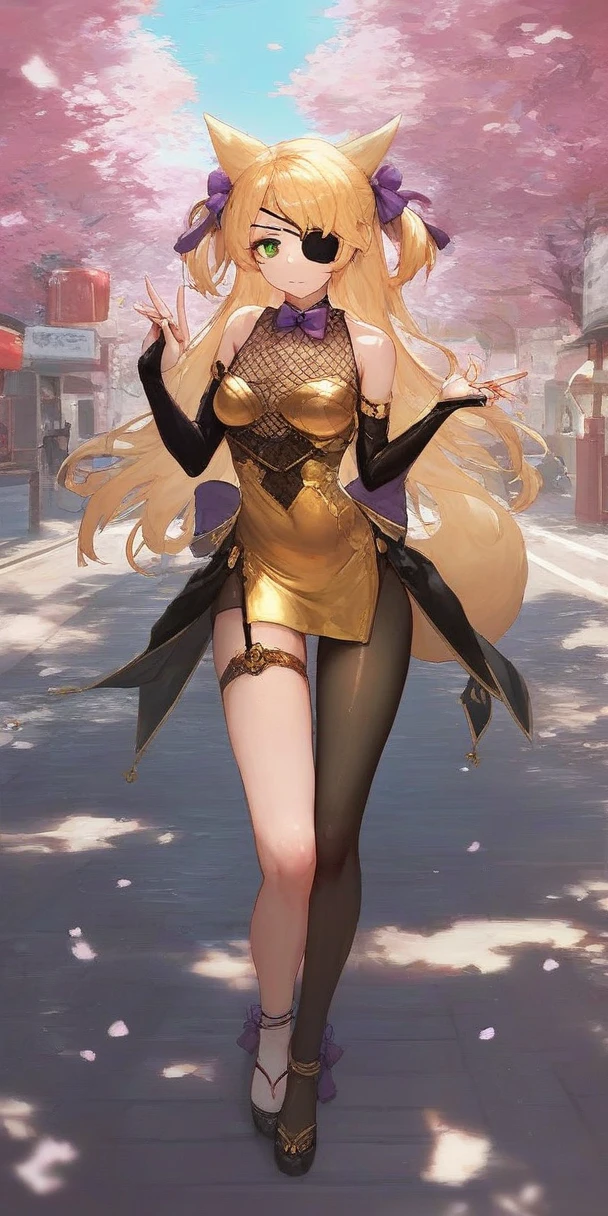 tmasterpiece (1 girl 25 years old), violet eyes, blonde woman, hairlong, braided ponytail, pointed ears, mouth open. Half-smile. Clothing colors: Yellow, violet, black. (Girl erotically kneeling on a large pile of bananas), Excited, Hand on the genitals, leakage of fluid from the body,, Rain of bananas, full-length photo. higly detailed. Top Quality.