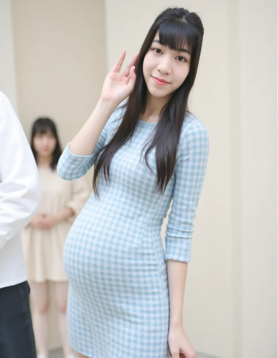 Browsing Caution,Downtown Tokyo、Hitchhiking、From below、Japanese girl with the best smile、Yui Aragaki、12 year old student、Fascinating、Off-the-shoulder dress、short hair、hairless、Backpack、Big Mouth、Whole Body Ezbian、Skirt fluttering in the wind、Bow-legged，Stand with your feet slightly apart、 spilling out of the dress、Pregnant women、