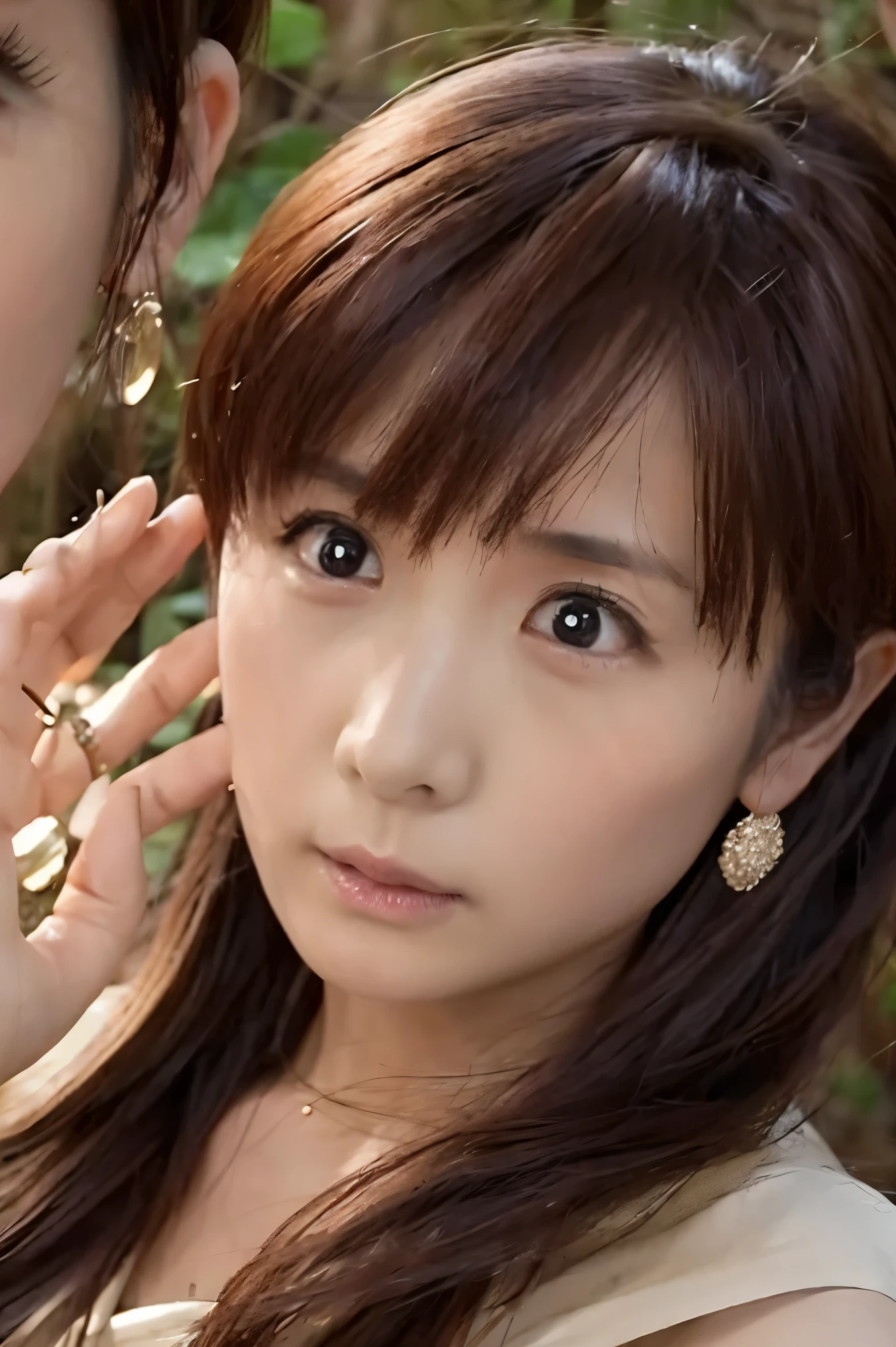  serious expression、