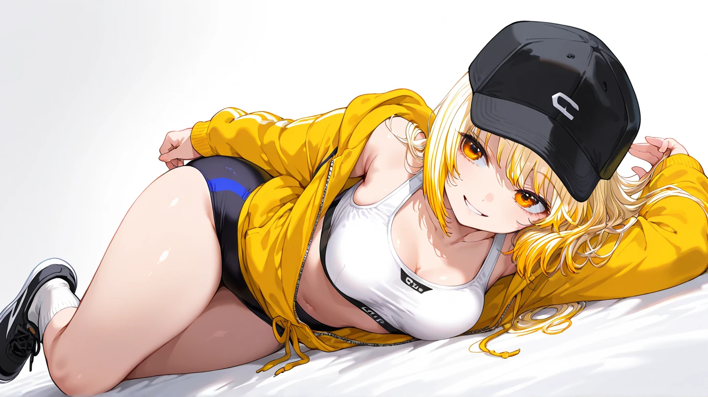 Girl dressed in pikachu making masturbation sign