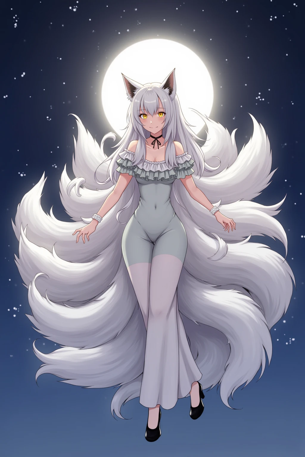 high detail, super detail, super high resolution, high quality. Extremely sexy and beautiful girl, with a beautiful face, wide and beautiful lips, lascivious smile, White skin, blue eyes, curvy body, beautiful feet and thighs, long white hair, white fox ears and fox tail, short dress, transparent dress, shows a lot of skin, It&#39;s low-cut. sitting, showing legs, legs apart, legs spread wide, showing feet. barefoot, feet on camera, big breasts, correct pie anatomy, foot anatomy, sexy pie, pies, Detailed feet, correct pie anatomy, detailed thighs, detailed curves, detailed breasts and body. very wet, wet clothes, clothing fabric marking your body more.