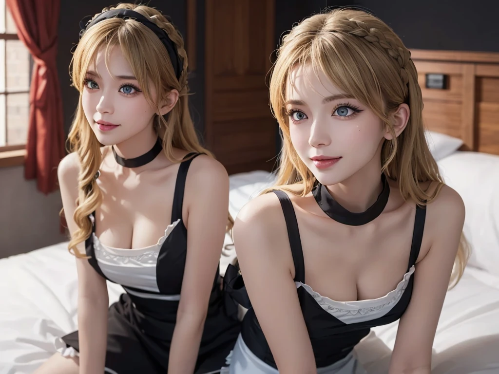 owari\(azane\); horns; dark-skinned_female; twin_braids; hair_over_one_eye; earringole under mouth; white dress; jewelry; 1girl; older female; anime style of a mature woman standing by the doorway of the bedroom; bedroom; doorway; door; long hair; large breasts; cleavage; shaped breasts; view from below; lower POV; slight tanned skin; beautiful faces and eyes; red liplue eyes; detailed eyes; smiling; smile; flaunt breasts and cleavage and thigheautiful hands; detailed hands and fingers; sweaty and chubby; thick thighs; shaped thighlack stockings; pantyhose; barefoot; beautiful feet and toes; detailed feet; detailed toerom Azur Lane; azur lane style; looking at viewer; seductive anime girl; seductive look; sexy pose; full body; (full body shot:1.1); beautiful detailed eyeeautiful detailed girl; curvy:1.1; dynamic pose; perfect eyes; perfect face; perfect retina; perfect hands; perfect fingers; perfect feet; perfect toes; ultra detail face; ultra detail hair; very detailed eyes and face; ambient occlusion; cinematic lighting; field of view; fluid motion; harmony; interconnected elementovie lighting; photorealistic lighting; realistic shadows; (vibrant colors:1.05); vivid lighting; warm and cool color palette; (nsfw) Not Safe For Work; amazing; solo; trending on artstation pixiv; 8k wallpaper; best quality; CG; detailed painting; fine detail; (High Quality:1.4); high resolution; huge file size; illustration; Intricate Detailasterpiece; (photorealistic:1.4); professional artwork; (raw photo:1.2); reflective art; sharp focus; super detailed; unified; very detailed; extremely detailed artgerm;