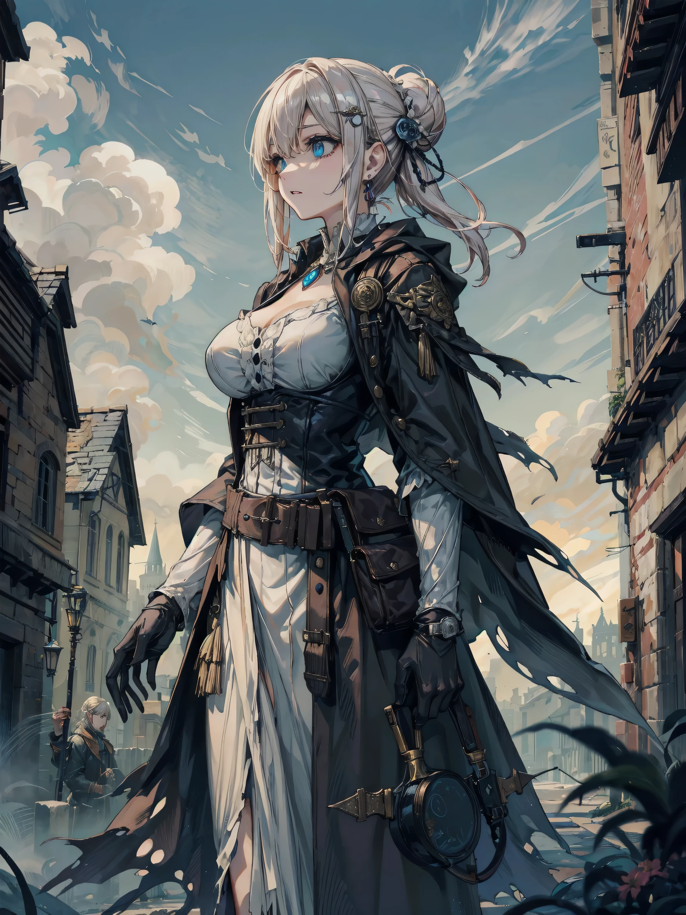 <lora:OTstyleLite16D:1>
young beautiful girl, ,(looking at viewer:1.2), (yorha no. 2 type b:1.2)