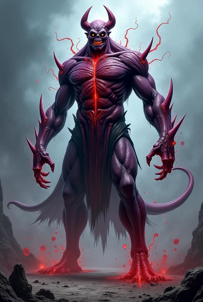 wide-shot, action, massive scale Fighting Pose, photo of (TwinRealms:1) (TentacleBeast:1) (MicroFusion:1) (HeavenlyLord:1), Unfathomable unearthly Invasion by ungodly creations from beyond the outer limits of heavens broken threshold