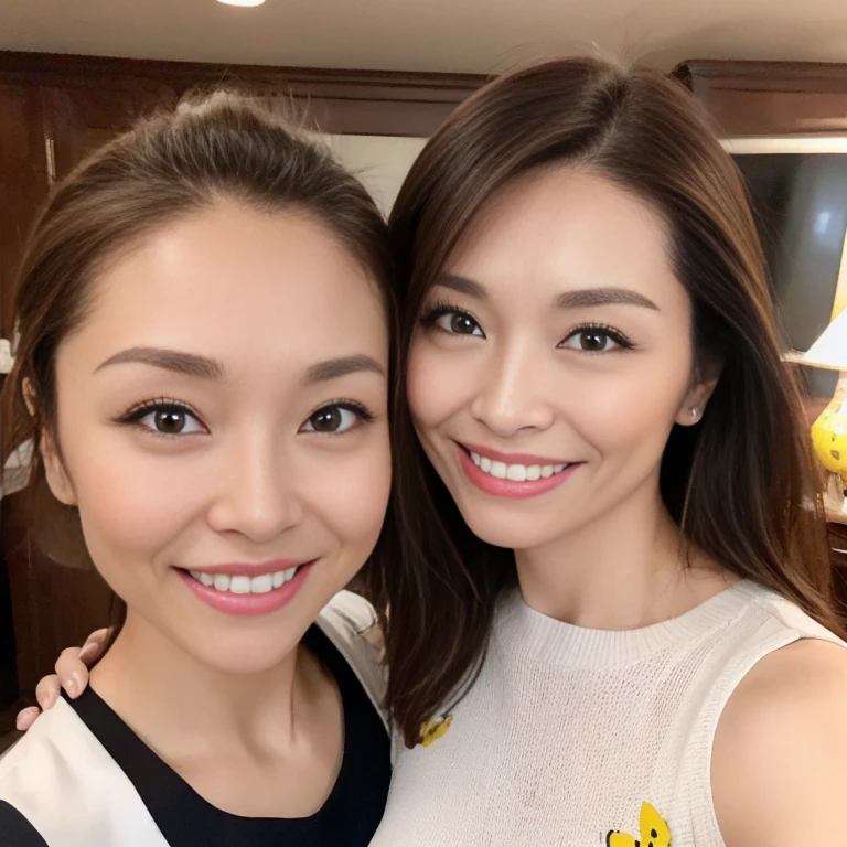 ((top-quality、masutepiece、8K、Top image quality、Hyper-Realism)) full bosy, closeup, The Biggest Smile、white big teeth、Perfect makeup、long eyelashes、View me、smile your best smile, Bright lighting, hyper realistic, photoreal, professional. fashionable, business suit, Dior, LV, fashionable jennie hair smokey eyes, long sexy lashes, kpop jennie, half naked