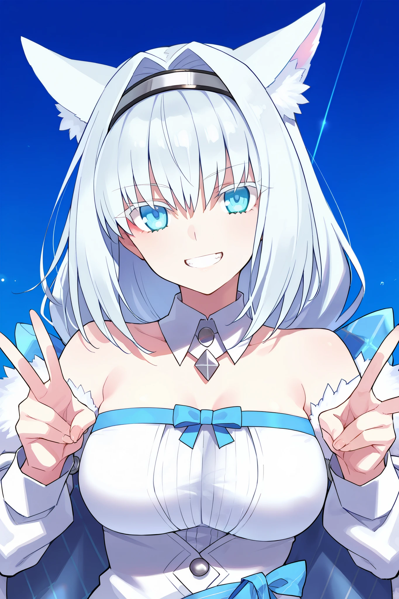 ultra-detailed, (best quality, masterpiece, ultra detailed, ultra high res, absurdres, high-resolution, highest quality, very aesthetic, textile shading), (detailed eyes), (detailed face), (Number of fingers is 5):1.3, (dobrynya nikitich /(fate/)), (fate/grand order), (fate /(series/)) (nasuno /(nasuno42/):0.7), grin,