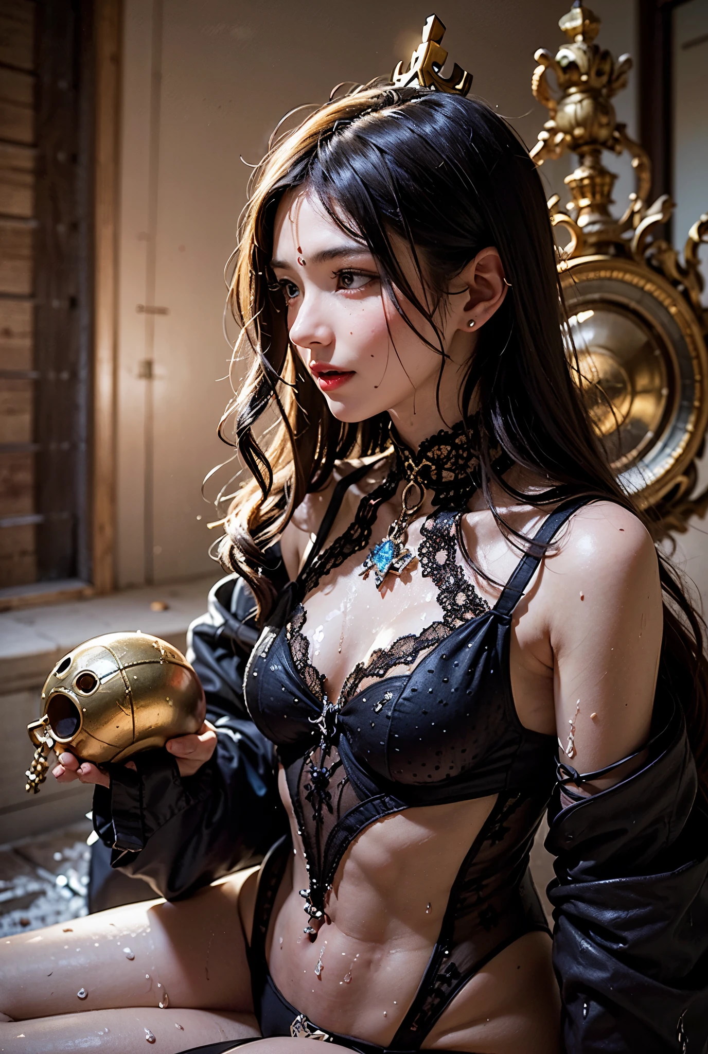 Heroe suit Ghost_Rider outfits blazzing unrealengine5 ultra Masterpiece Van_Gogh sun city deep path equirectangular_360 Urban sunLight 🎈🍦🍹❤🔆🕡(😘👩🎀👗⚜👒🥿👡🩲💅)🎪🎢🎡🎠 Beholder ultra realist saturate meticulously intricate ultra pro-photorealistic optimal ultra_high-quality accurate ultra_high-details ultra_high-res color-coded shading perfection max reflex extreme improved Octane_rendered opengl-shaders glsl-shader UHD XT3 256K 128K 64K 32K 16K DSLR HDR romm rgb pbr Analogic ultra_Sharpness focus fxaa cgi vfx sfx fkaa txaa rtx ssao post-processing post-production cell-shading tone-mapping volumetric lightning contrast Shadow 3dcg global luminescence Fire-follet dazzling mounted motorcycle hearth Ark "Heavy Metal" sundrop Diplomatic Queen female glamour Cosplay fashion "Ororo Munroe" Baroque symmetrical ((Goddess athletic Diva african dreadlock curly agate blackess skin tanmed epic gorgeous clean cheekbones effects rougeoiment embarrassed lazuli ultra beautiful yeux dark brown pupils black irises turquoise sapphires ecstatic open mouth teeth obvious smile (tougue fall droplet water drop of water) cape levitating jacket floating Bridaldress Dickey Collar Charm Elastic Lace Turtleneck Sleeve Blouse Pullover Lining clavicles shoulders:Open papillotes white leather breasts fine sideboob satin safran orange yellow skirt soies assorties lace corsait gothic zip tin livid red thick amples spinelles nombril revealing diamond heart chastity_belt silver adorned padlock Gold lock pubis scarlet pubis-hairy obvious indigo garter snap thighs legs boots)) gothic ruby invoke CGSCOSITY gem blazing onix burning_skull flame jewel fire opal inox rune armor chrome heavyflat band lava navy plasma Tourmaline silver earth lava incandescent flash street population floraison Monarch kindergarden chef-d' monster butterfly tattoo graduated reflection Bruce_Weber girl naked sex nsfw multi various etc.