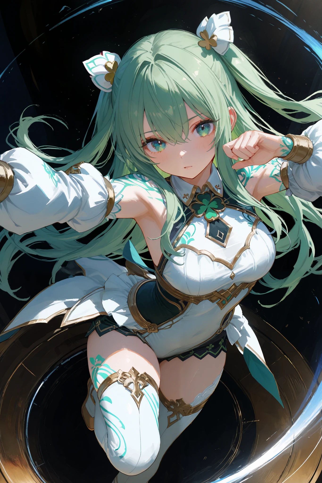 general,1girl\(andromeda \(legend clover\)\),
(dynamic pose:0.25) ,fullbody,eyelashes,SakimiStyle,748cmstyle,
detailed textures, digital painting, ultra-detailed, 8K, masterpiece, ray tracing, UHD, retina, masterpiece, accurate, anatomically correct,high score, great score, very aesthetic, high resolution,textured skin, super detail, high details, high quality, best quality, highres, 1080P, HD, 16k