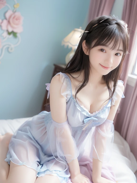 ((smile))、Confused、RAW Photos、(((究極の肖像画masterpiece)))、((世界で一番かわいいgirl:1.9))、UHigh resolution, retina, masterpiece, Accurate, Anatomically correct, Textured skin, Super Detail, Attention to detail, high quality, Awards, 最high quality, High resolution, 1080P, High resolution, 4K, 8k, 16K、blue sea、Wide sky、deep sandy beach、girl、1people、cute、8k,masterpiece,Japanese,9-year-old girl,from the front,とてもcute:1.3,smile,Innocent face,Calm Eyes,Childish,Small breasts,T-Shirts,Short sleeve,Short skirt,semi-long,noon,bright,One cherry blossom,Beautiful shaved pan:1.2,Nipples pumping:1.1,beautiful pussy line,(((perfect pussy, pussy Close-up:1.1))),(((Selfie:1.2))),(((A girl with a surprisingly cute face:1.3))),(((Women's Nightgowns,Nightwear,sexy,transparent,lingerie,Big sleeping bag,White long sleeve,Erotic)))