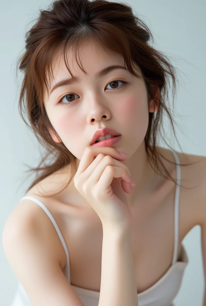 Underb Beautiful Young Girl picture, nsfw, looking up from above, under view ...