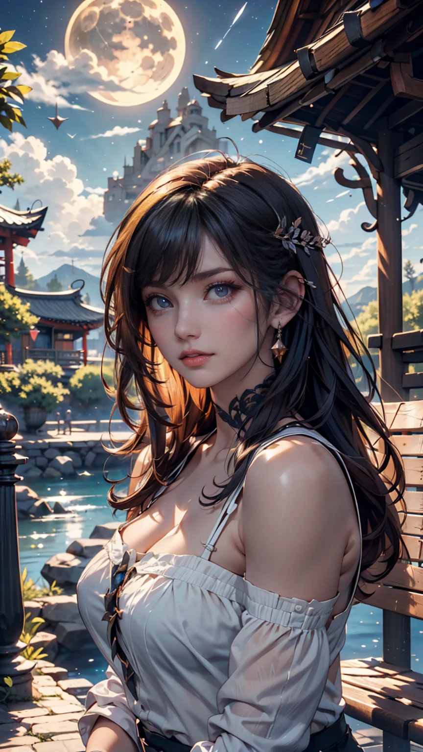 (masterpiece),(best quality:1.0), (ultra highres:1.0), detailed illustration, 8k, anime, masterpiece, detailed face, detailed eyes wearing a wide blue hat over head, detailed hat, best quality,(wanderer:1.2), letterboxed, (genshin impact), 1girl, gemale focus, solo, vest,(kbxll:0.5), anime style, vibrant, sexy, naked